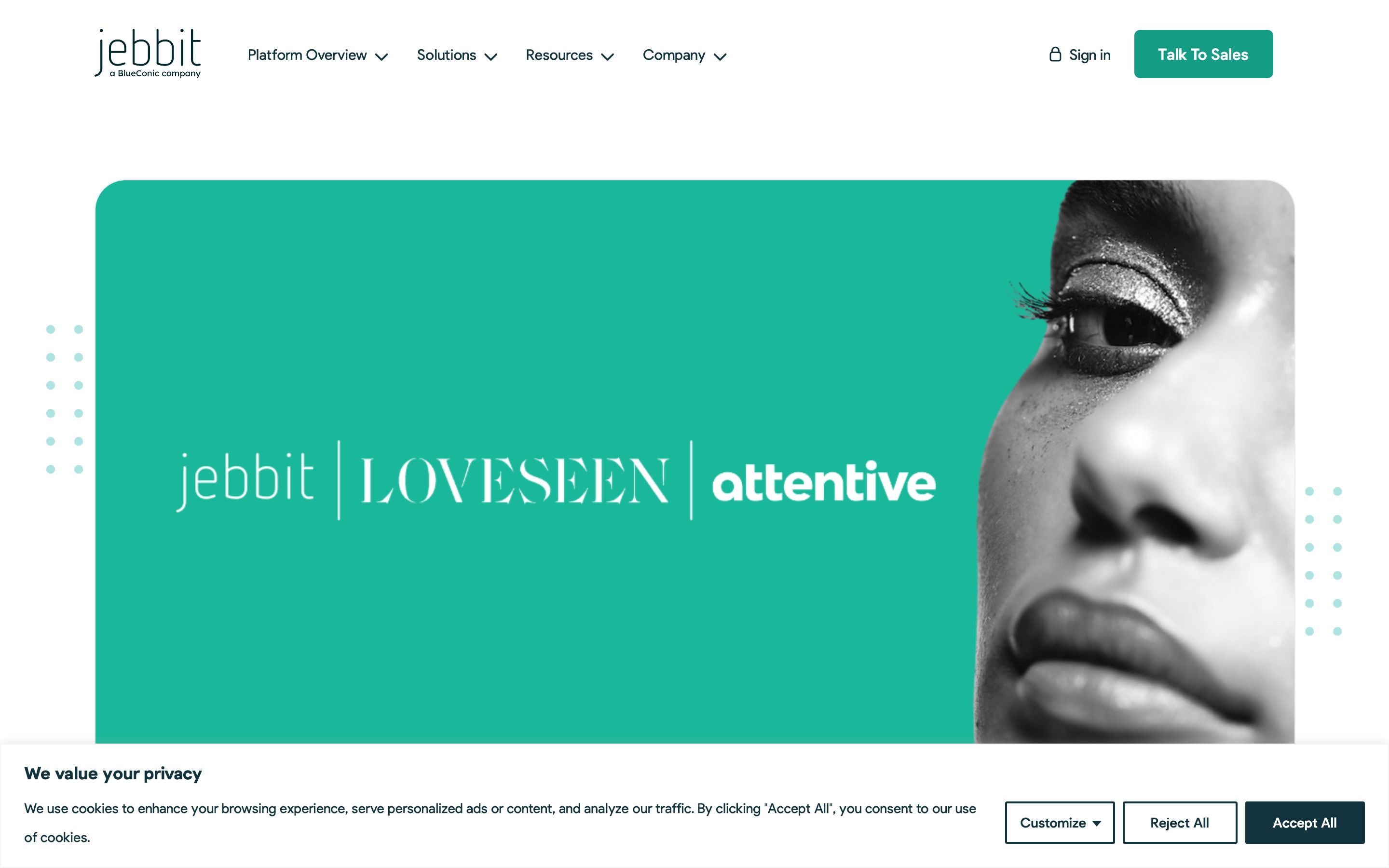 LoveSeen's quiz drives a glamorous 6X lift in marketing opt-in rates  screenshot