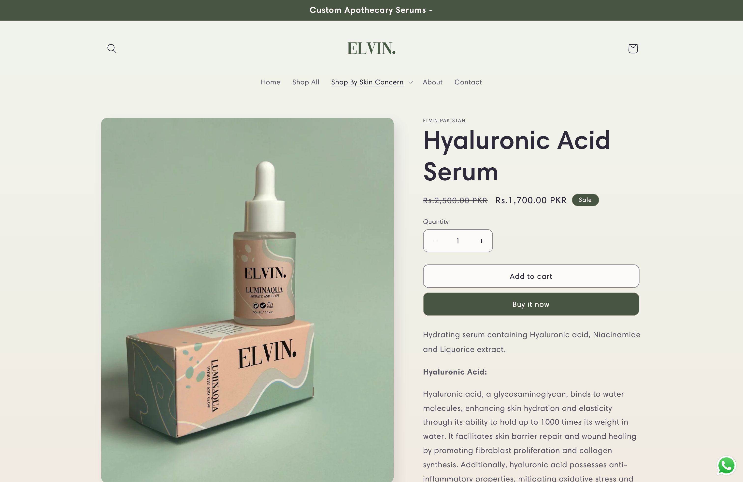 Skincare E-commerce Store screenshot 4