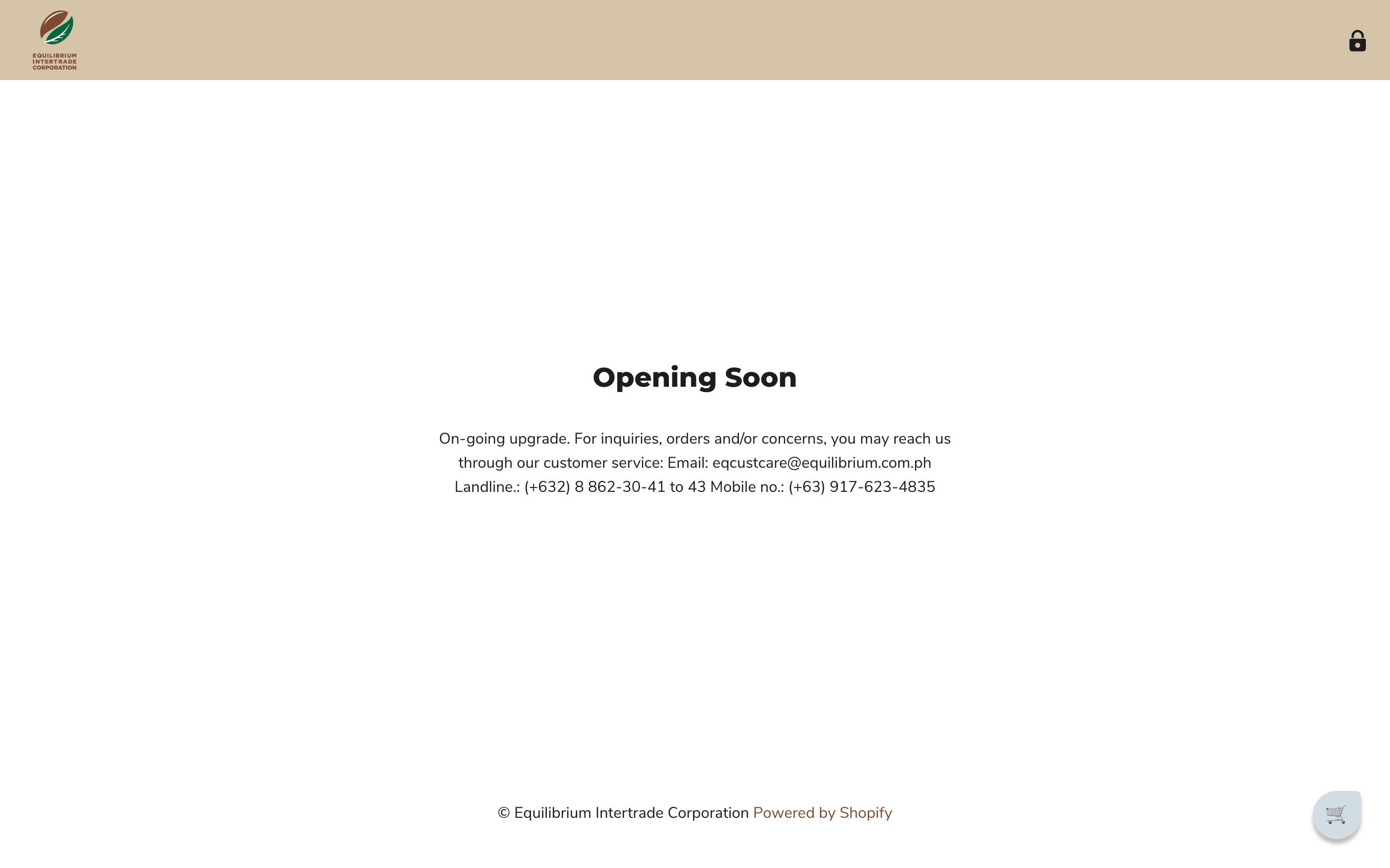 Equilibrium Intertrade Corporation screenshot