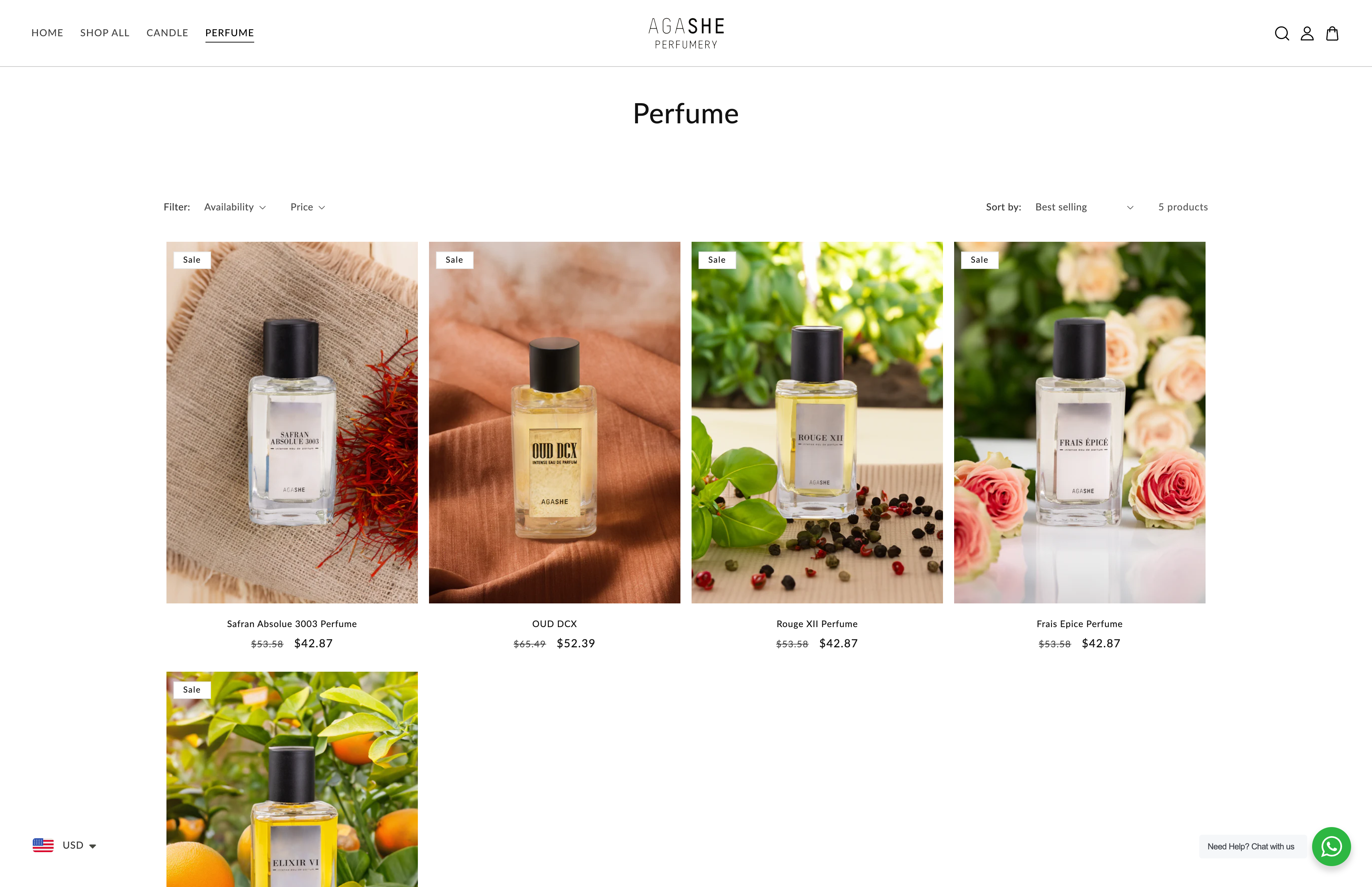 Agashe Perfumery screenshot 4