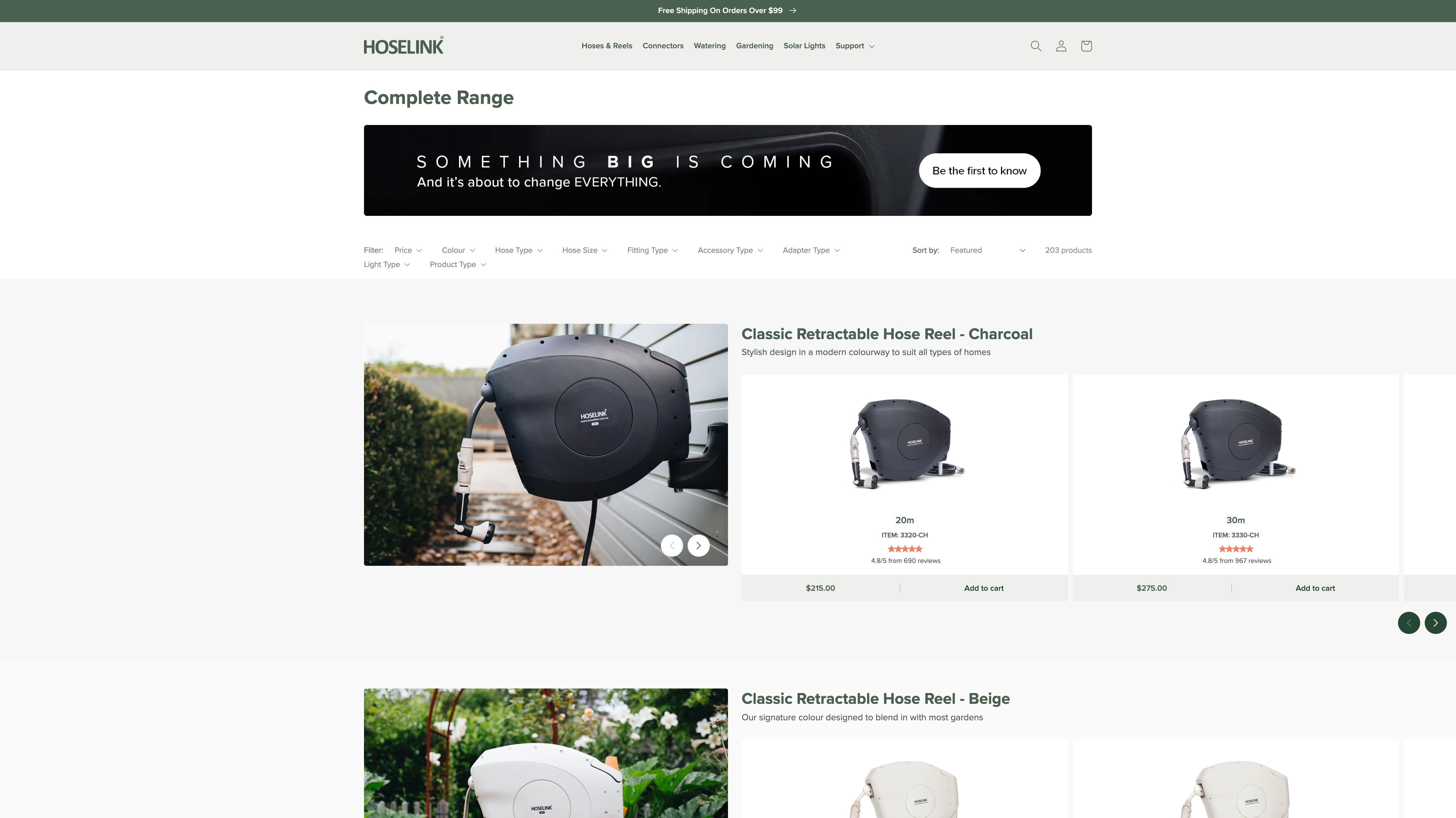 Hoselink screenshot 2