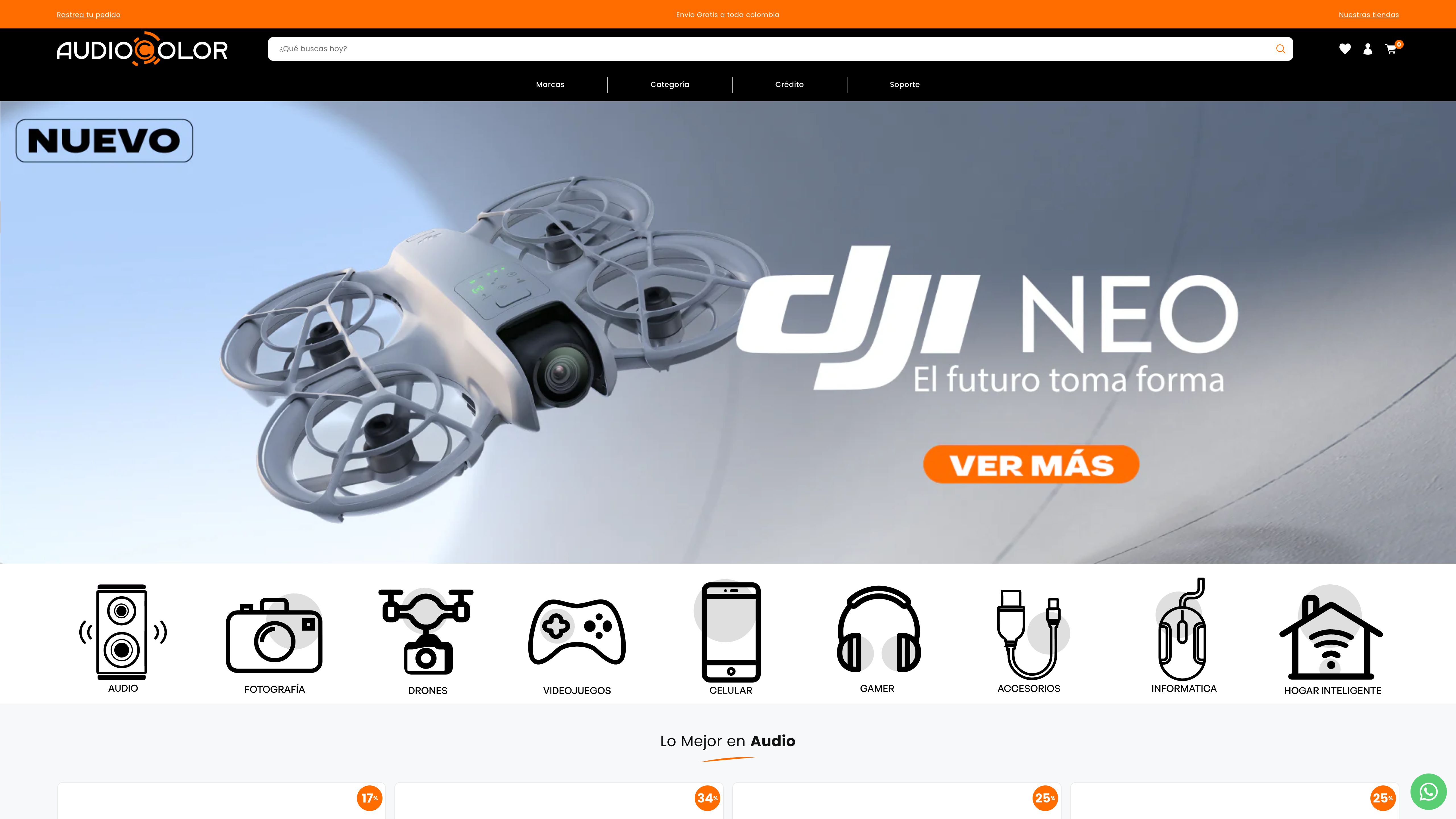 Audiocolor screenshot