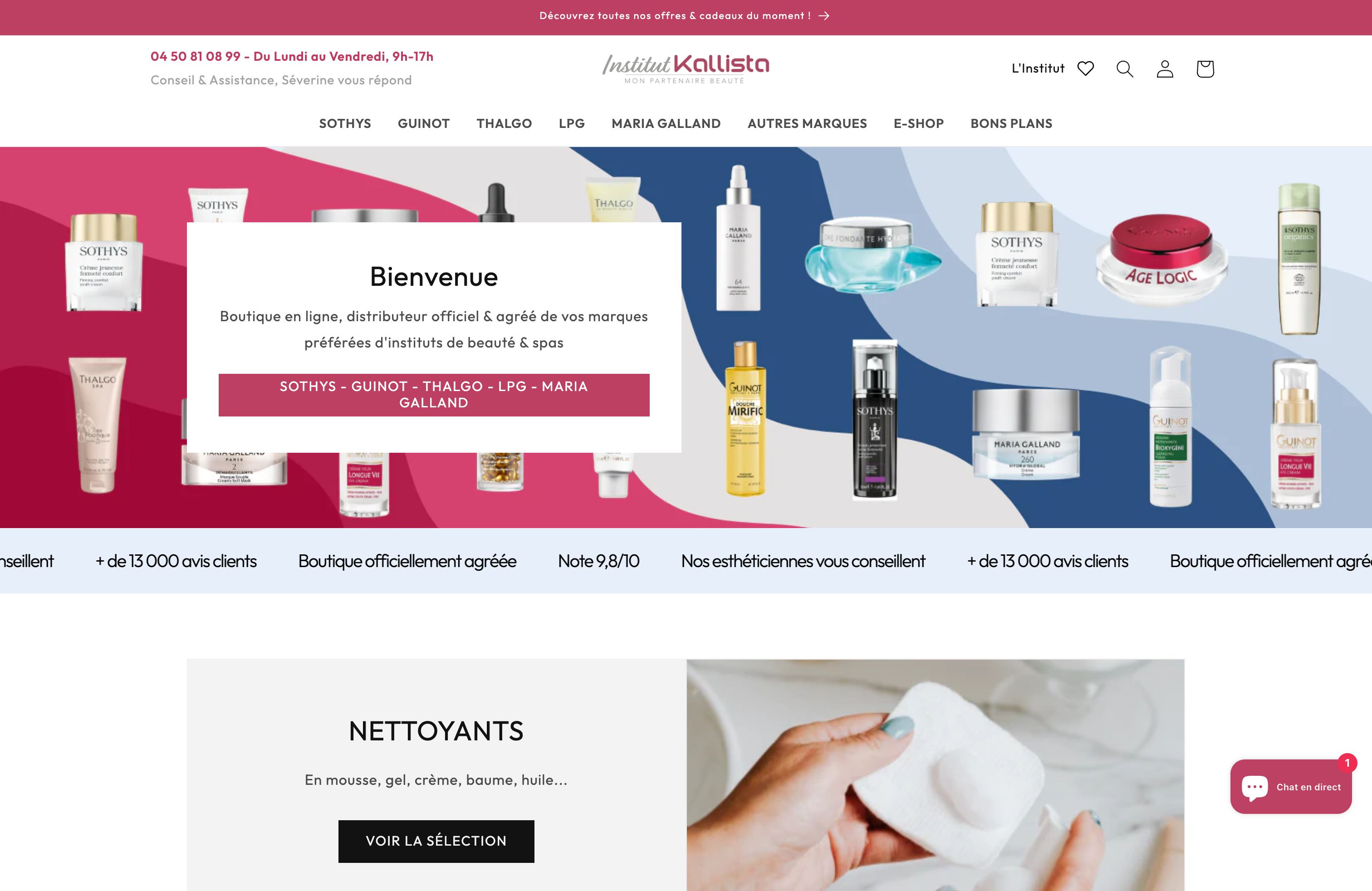 Institut Kallista screenshot