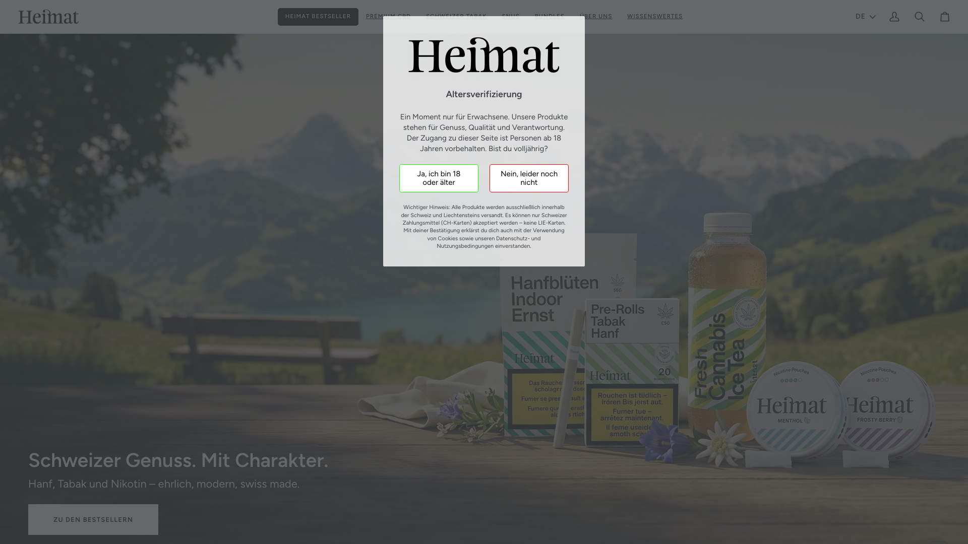 Neuer Onlineshop für die bekannte Marke Heimat | Heimatkult.ch