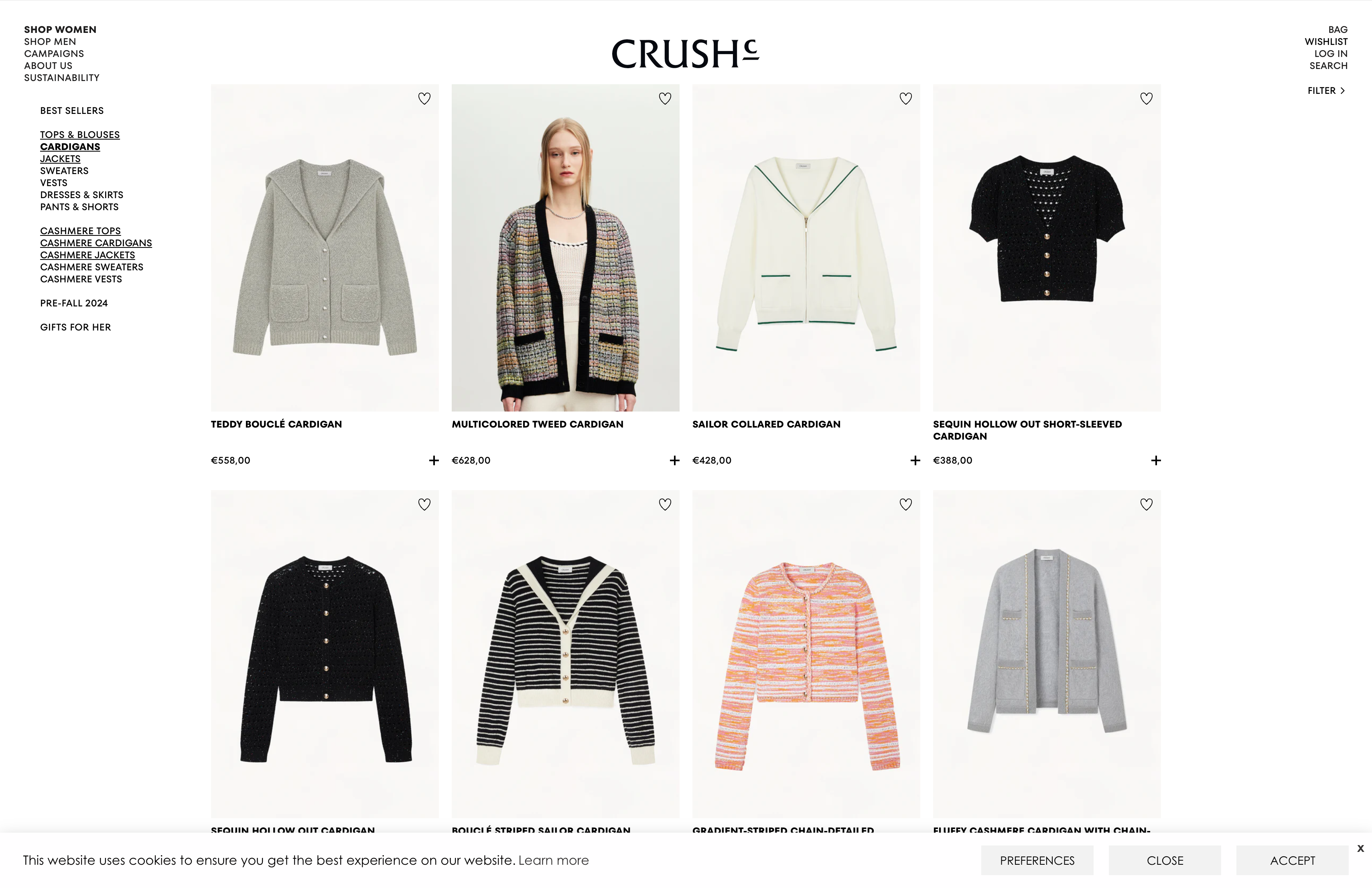 CRUSH Collection Development Project screenshot 3