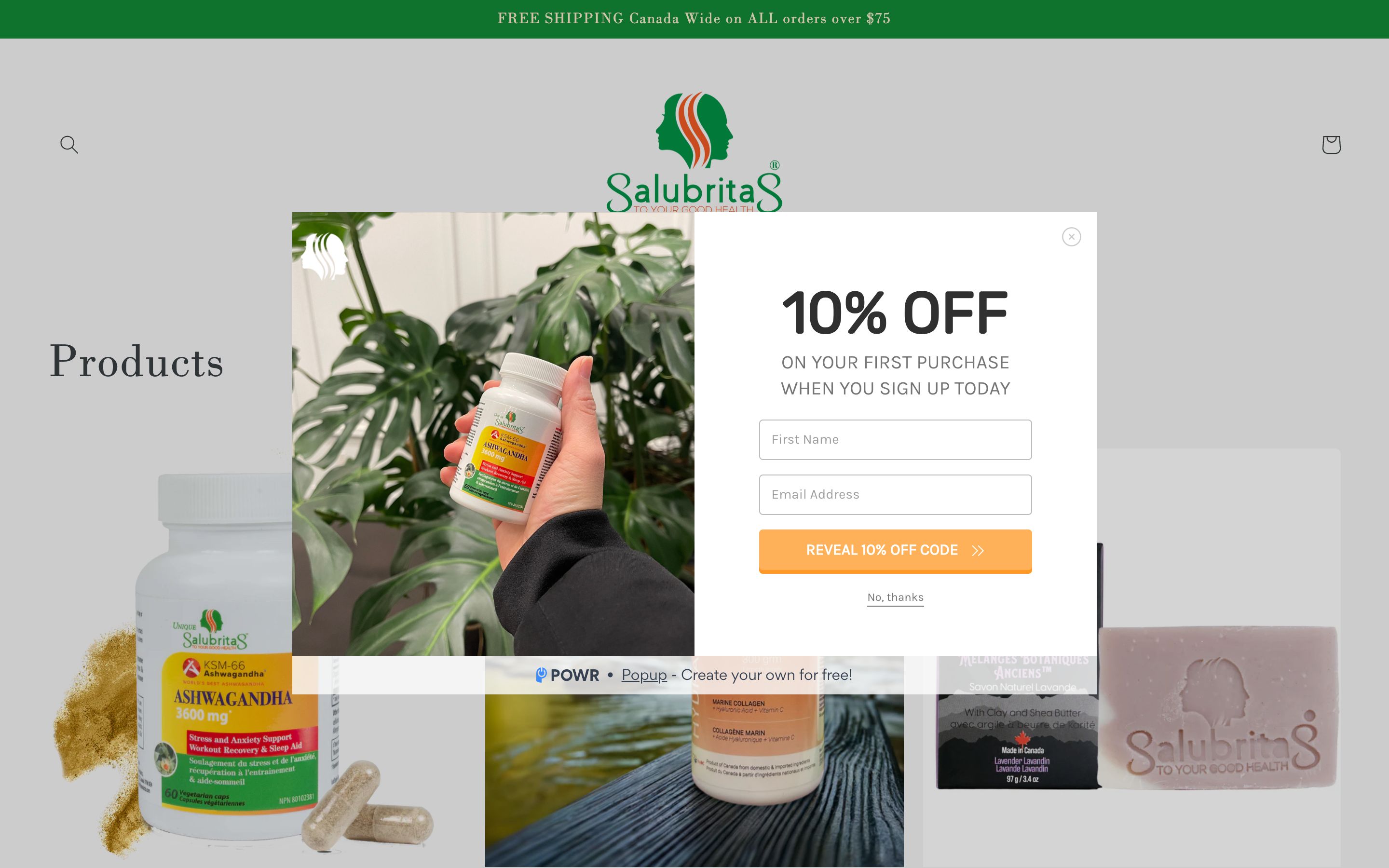 Health Supplements Site
