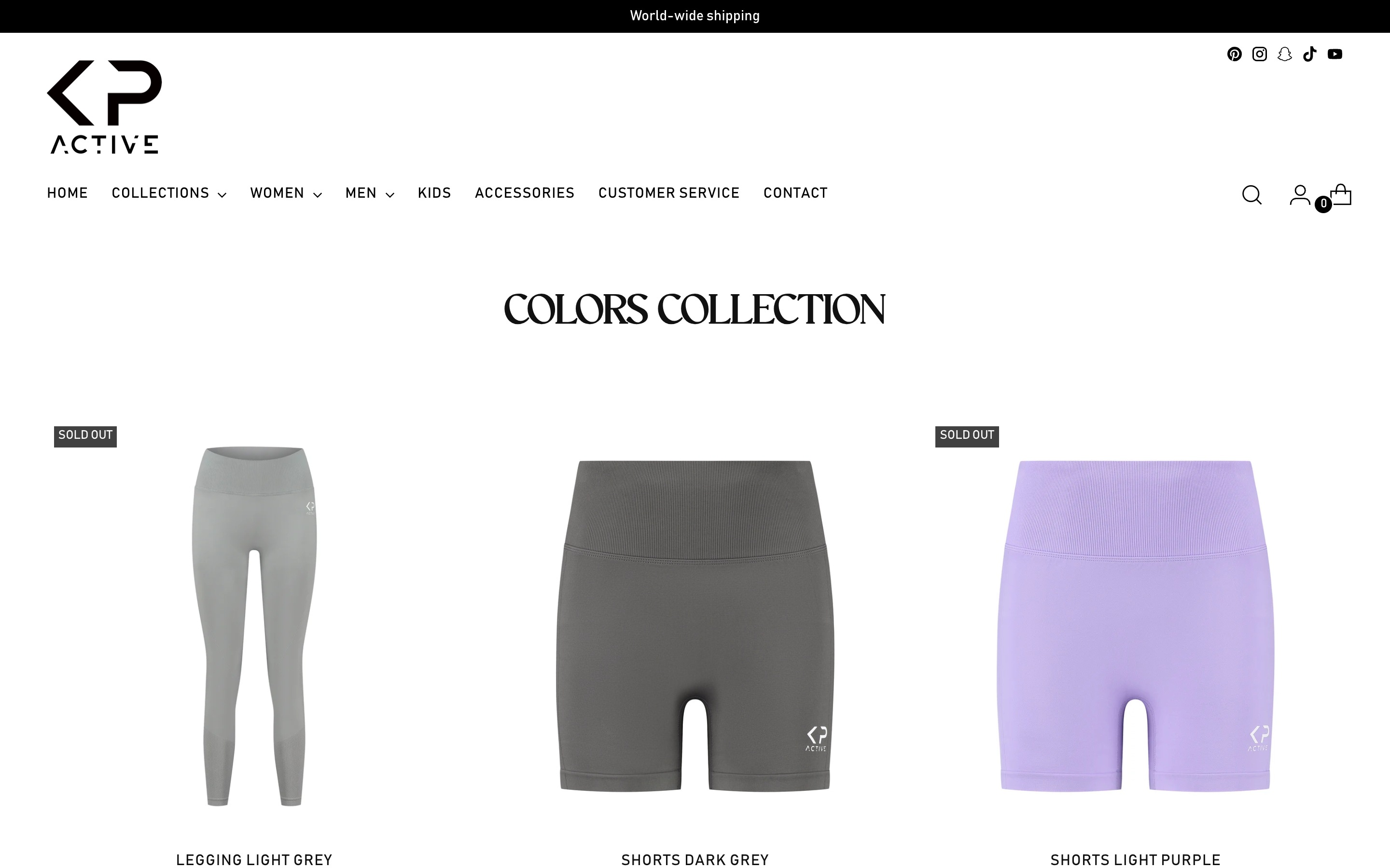De KP Active Webshop screenshot 2