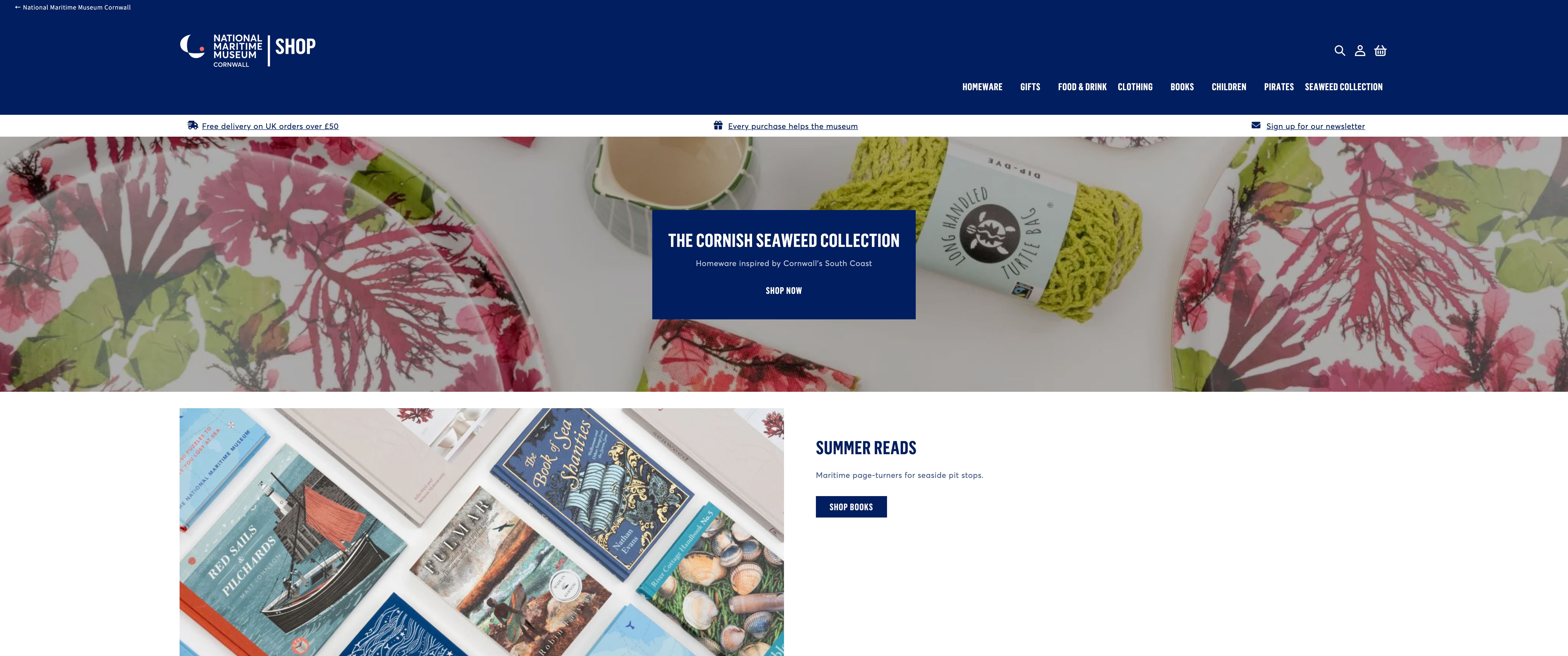 New Shopify store for leading maritime museum screenshot 6