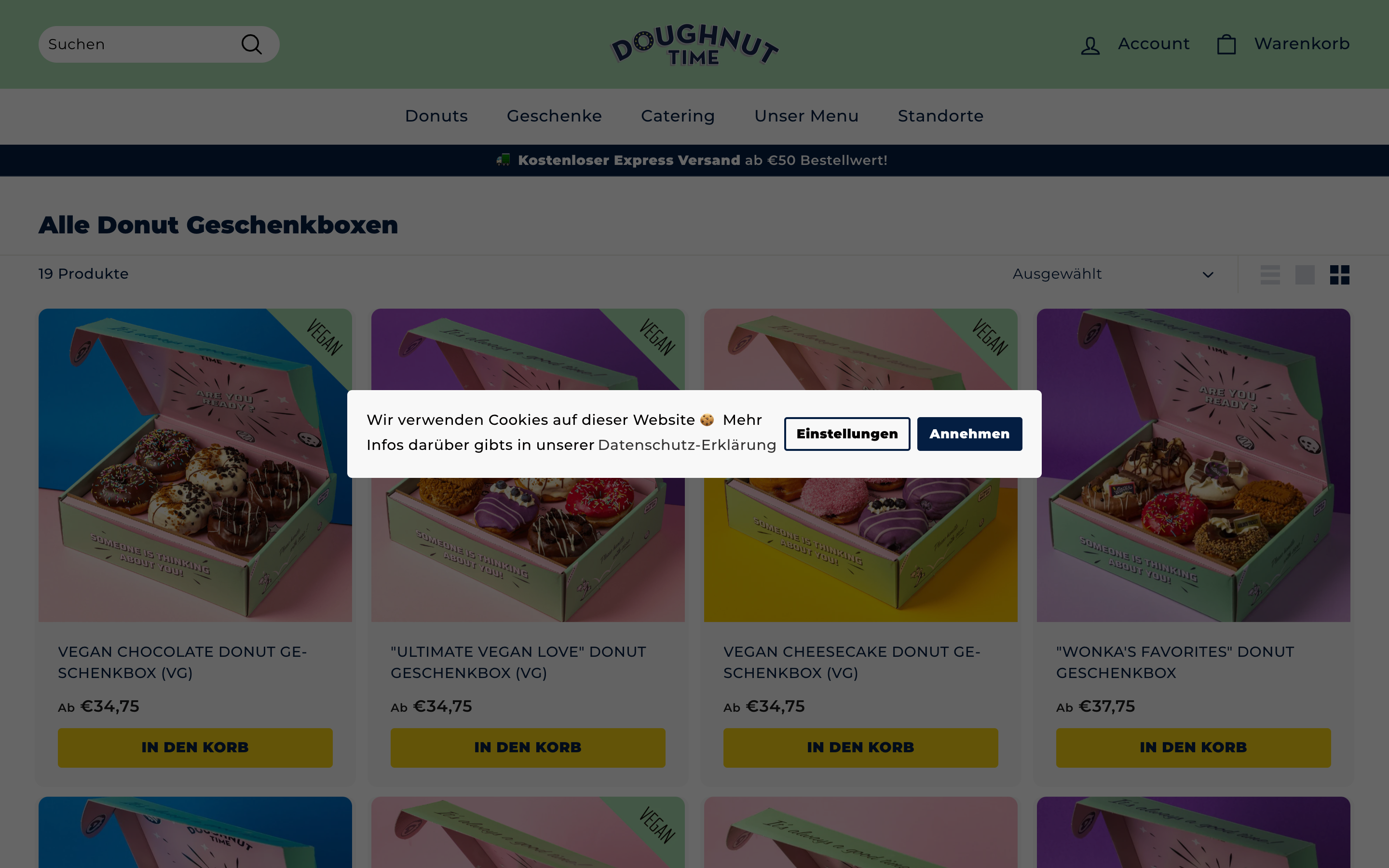 Comprehensive Shopify Store Build for Doughnut Time Germany