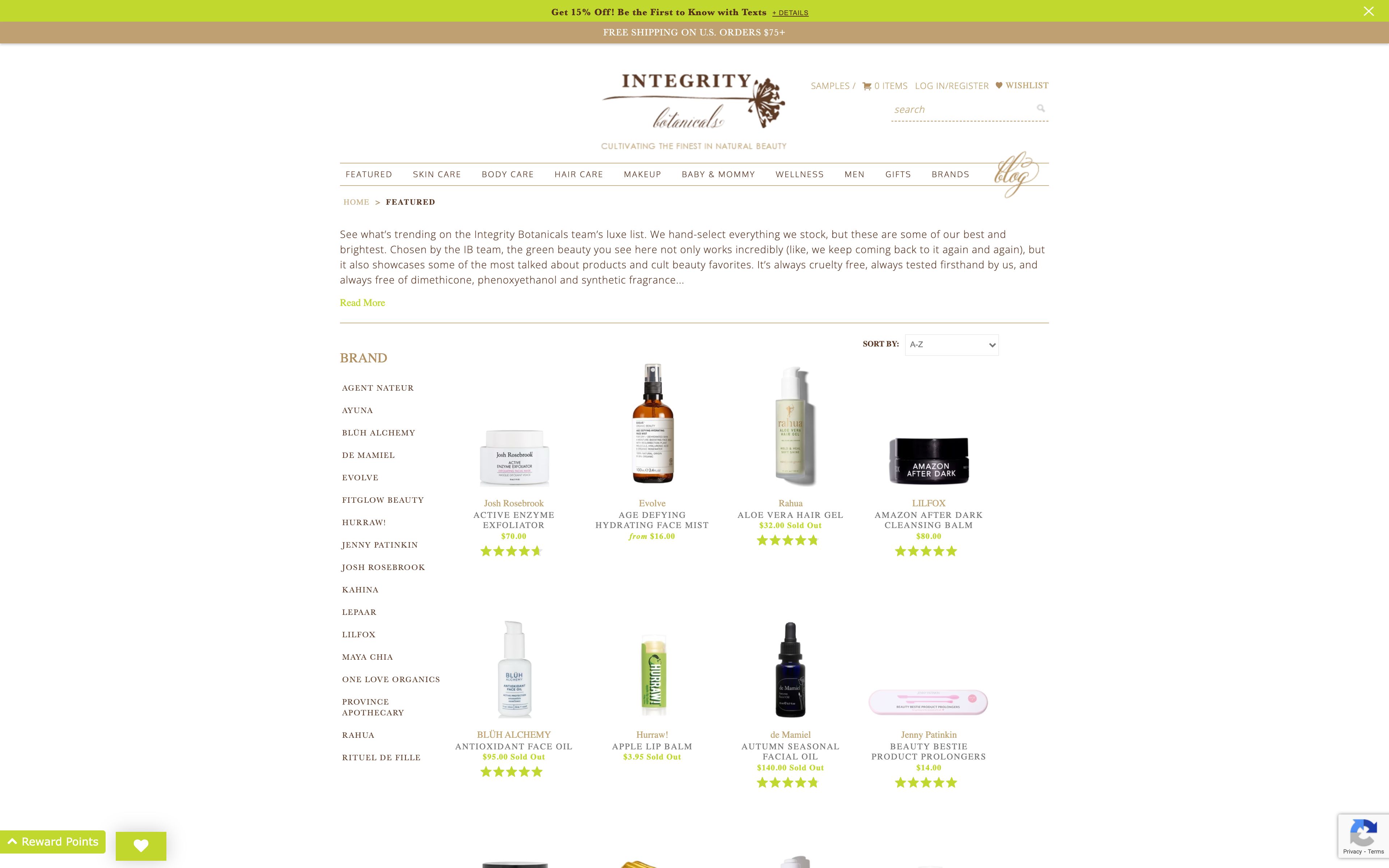 Integrity Botanicals screenshot 4