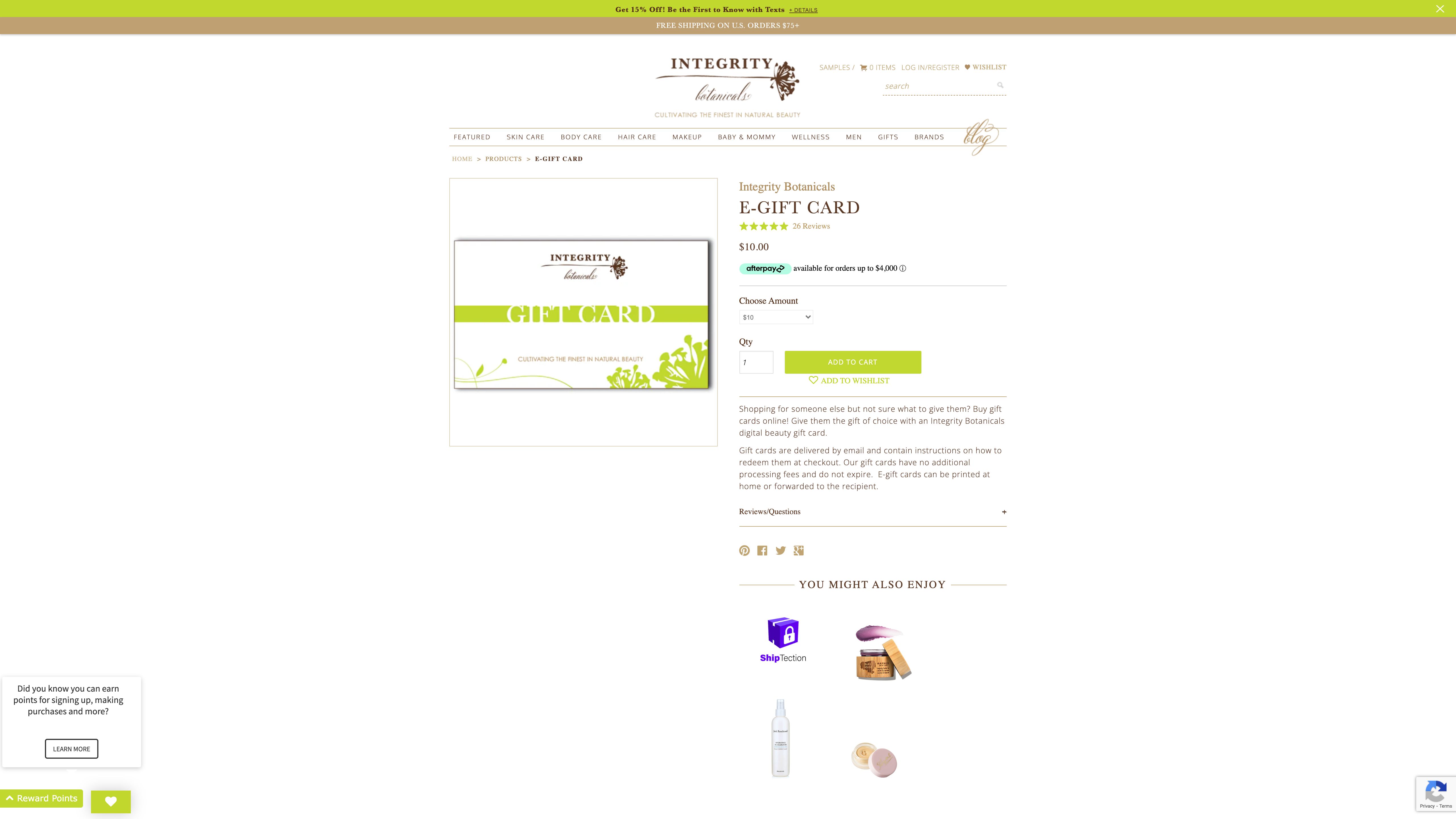 Integrity Botanicals screenshot 3