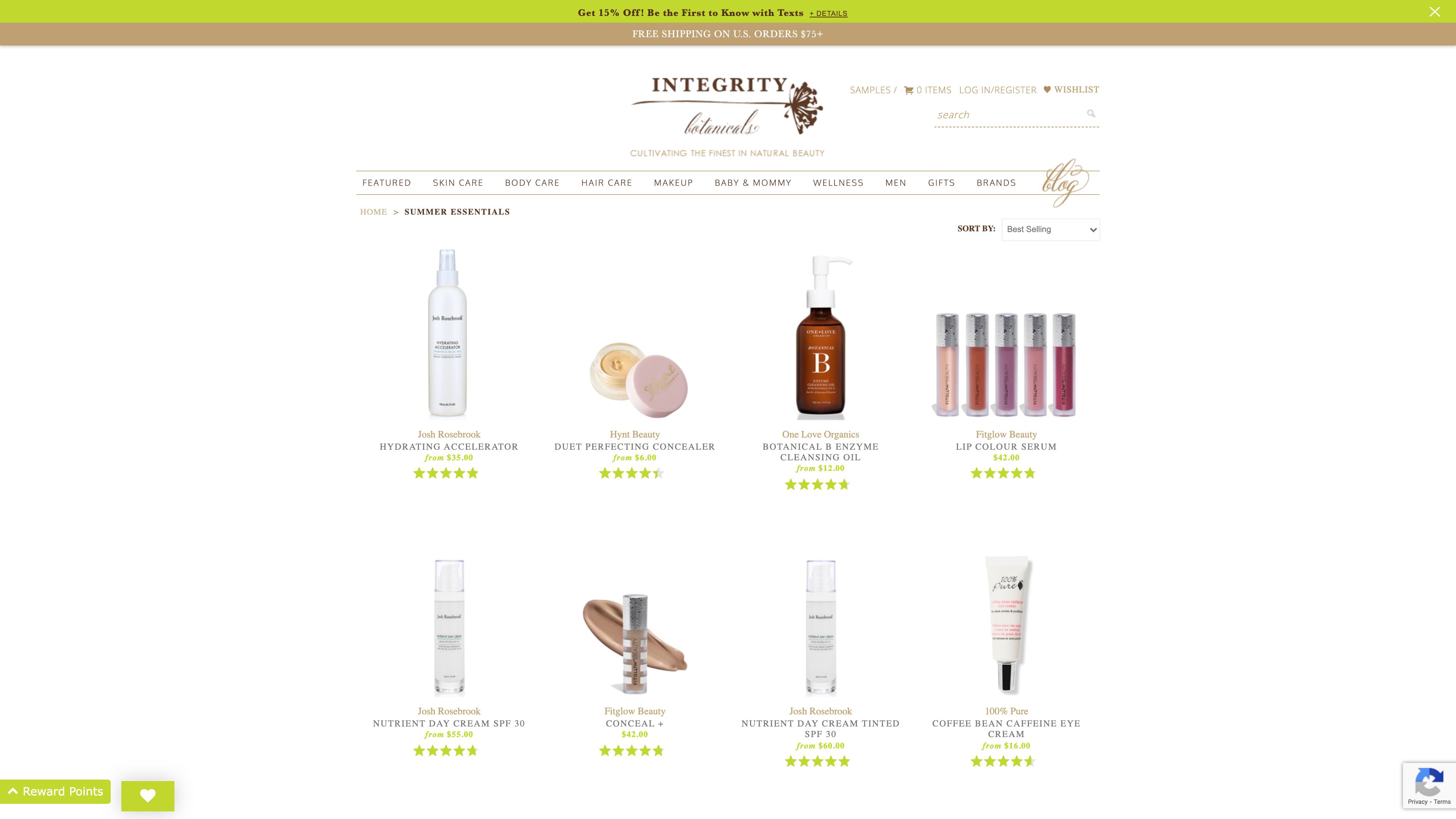 Ongoing Marketing Support for Integrity Botanicals