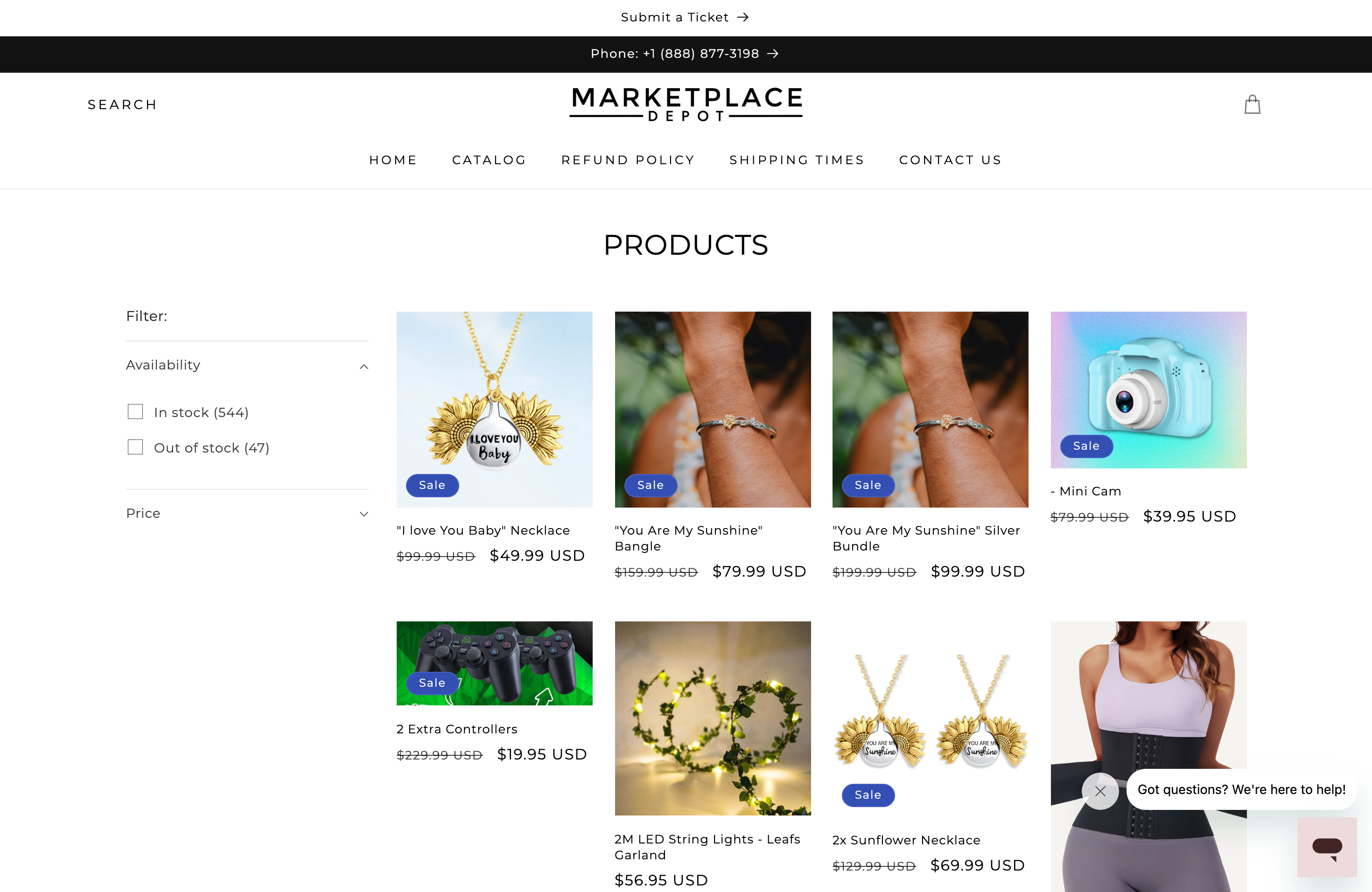 Marketplace Depot Co screenshot