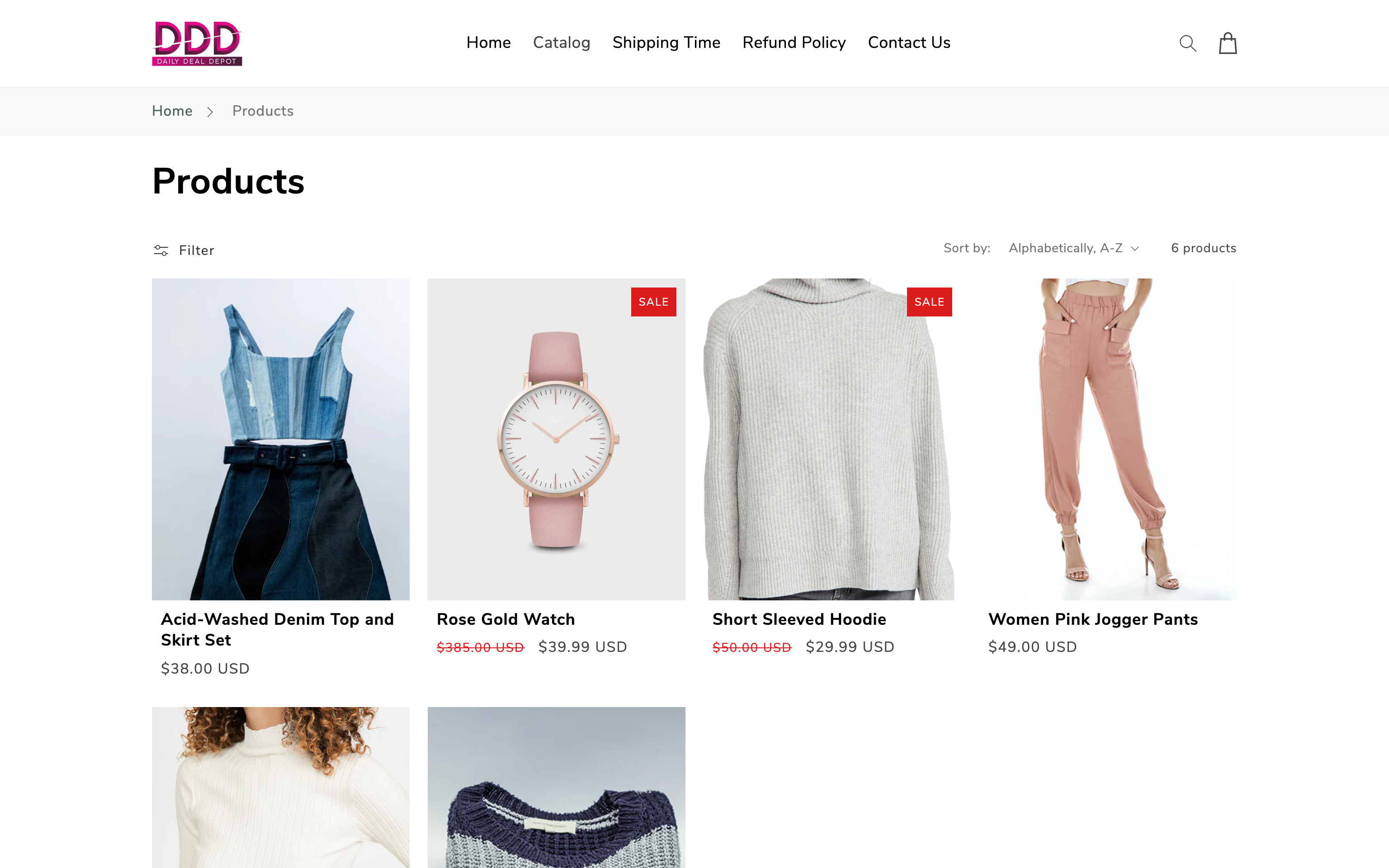 Daily Deal Depot Co. screenshot