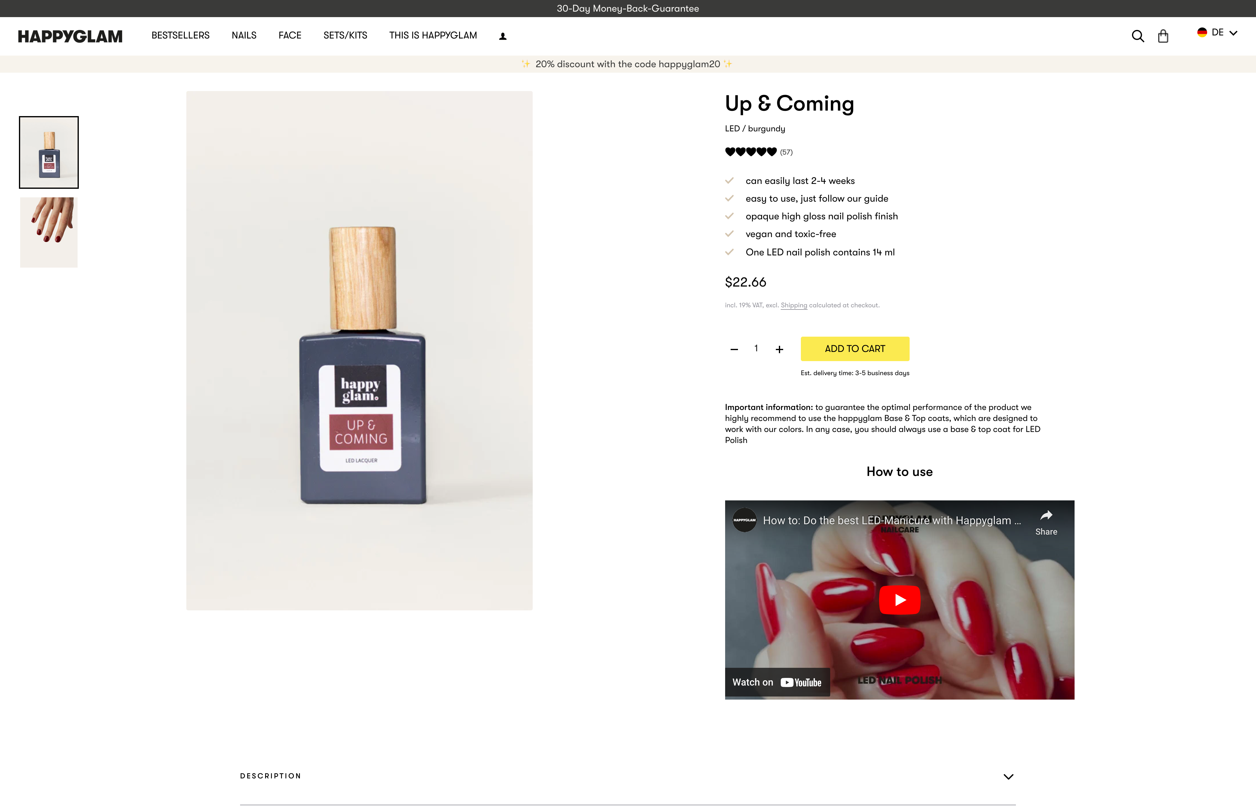 Online 100% vegan, clean and without harmful toxins products. screenshot 4