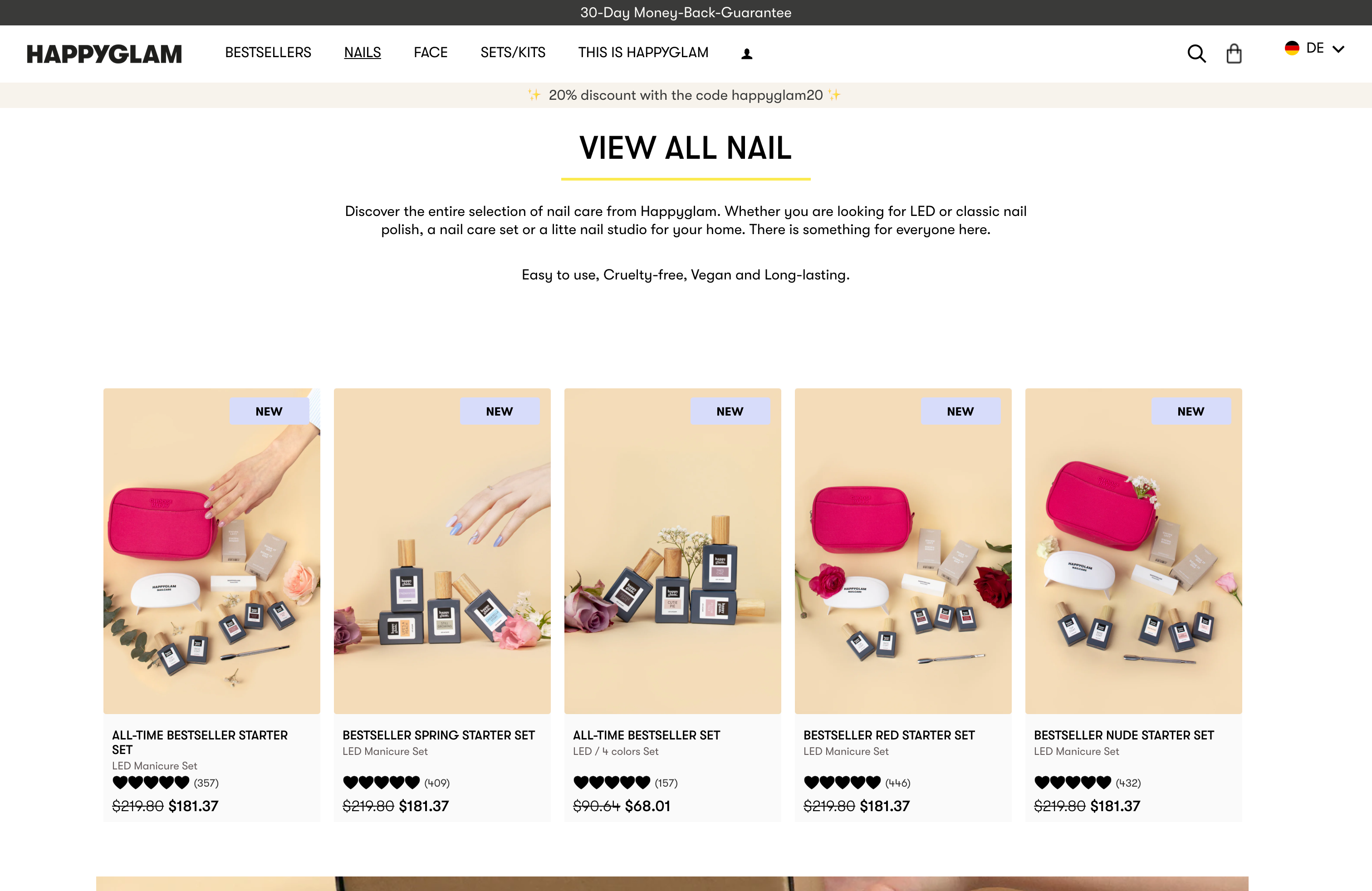 Online 100% vegan, clean and without harmful toxins products. screenshot 3