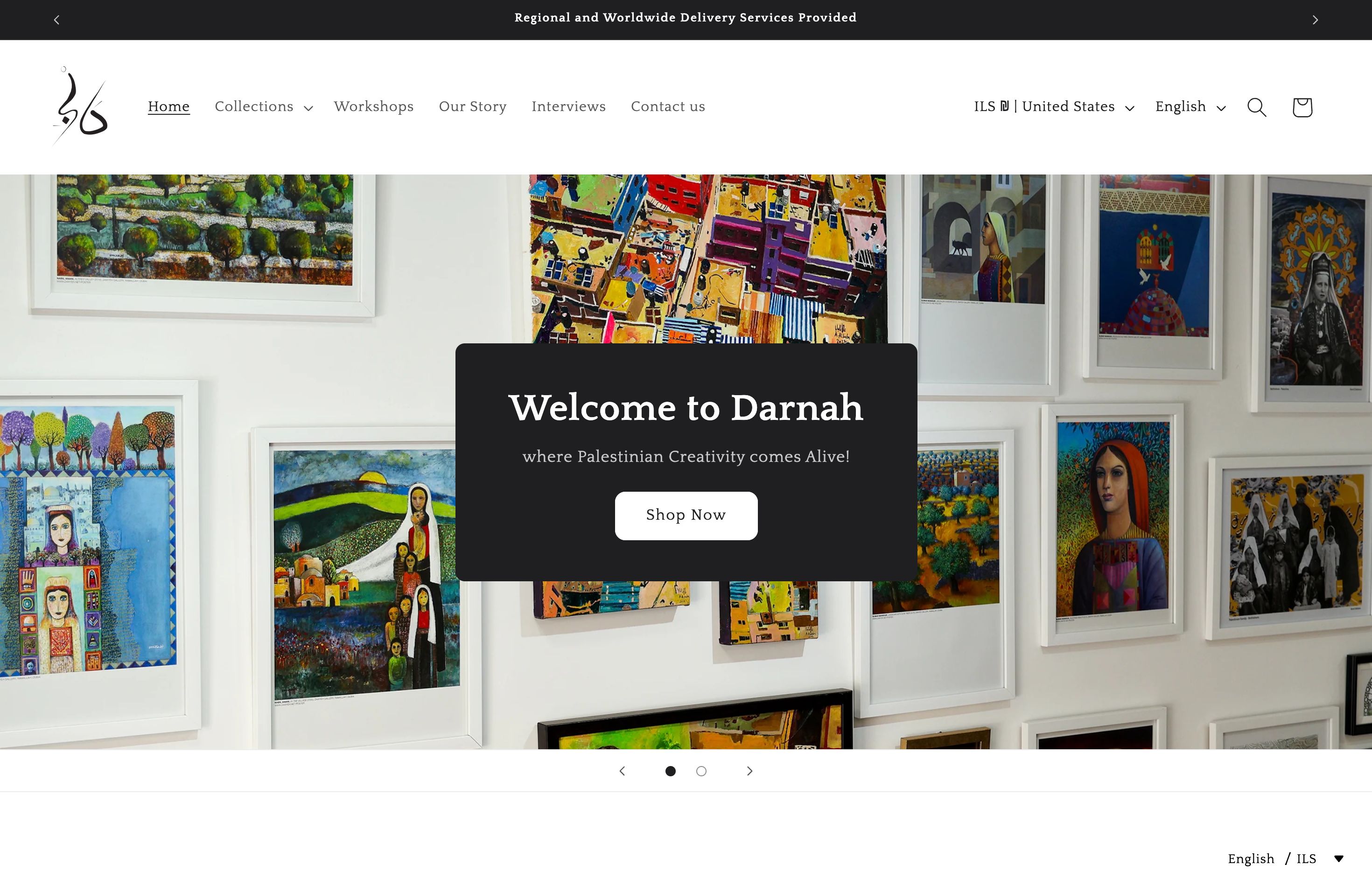 Darnah Gallery | Artwork Shop screenshot 6