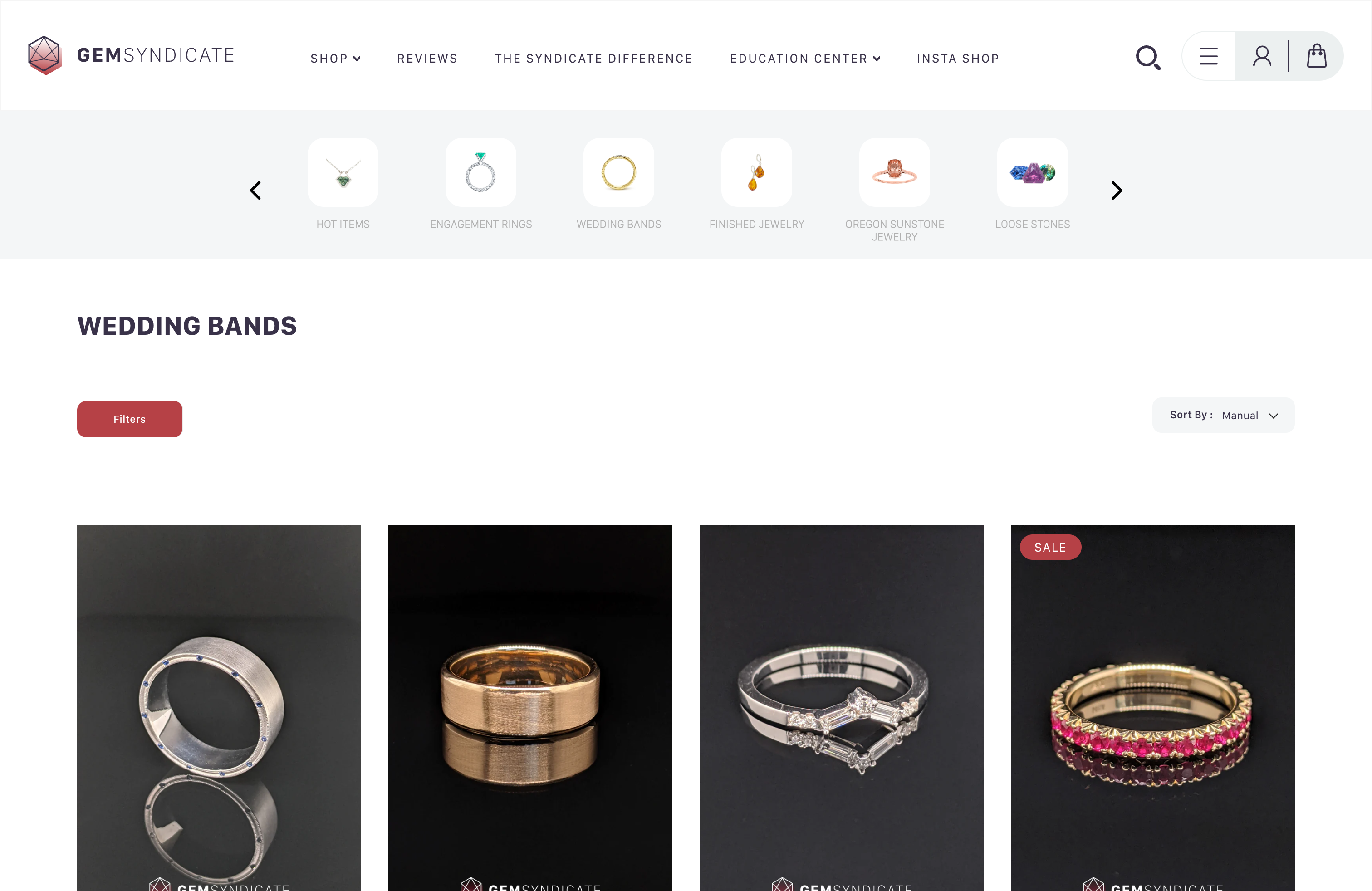 Shopify Store for Gem Syndicate screenshot 3