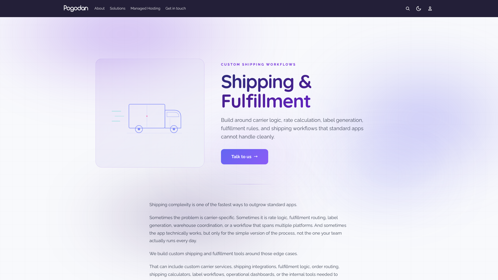 Custom Shipping Integrations and Solutions