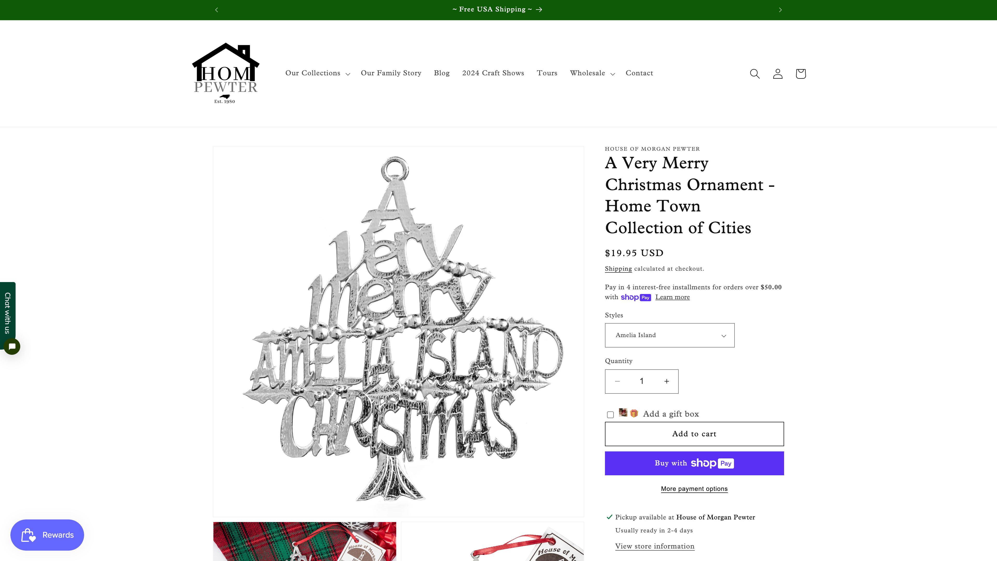 House of Morgan Pewter screenshot 5