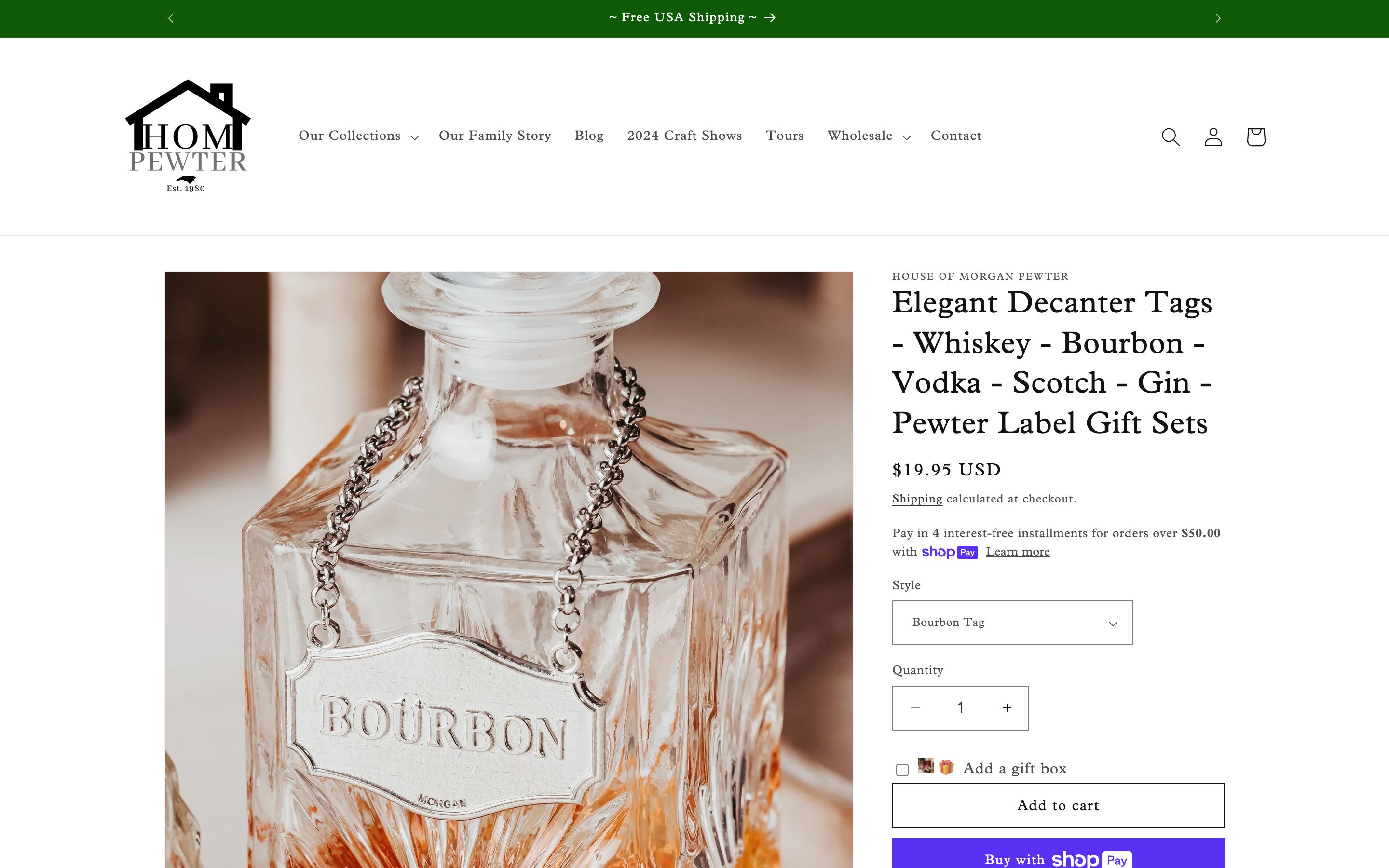 House of Morgan Pewter screenshot 2