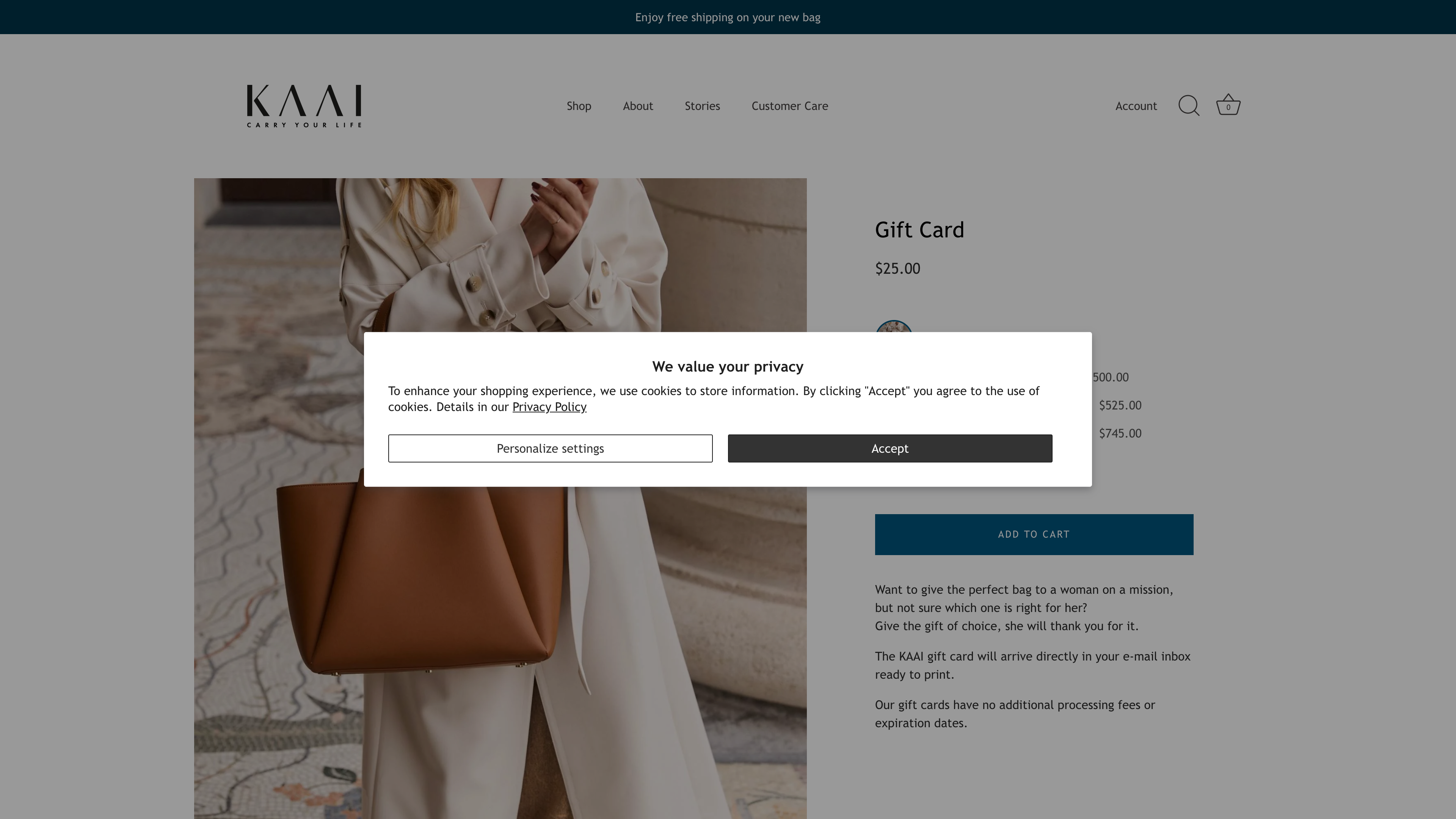 Kaai bags screenshot 5