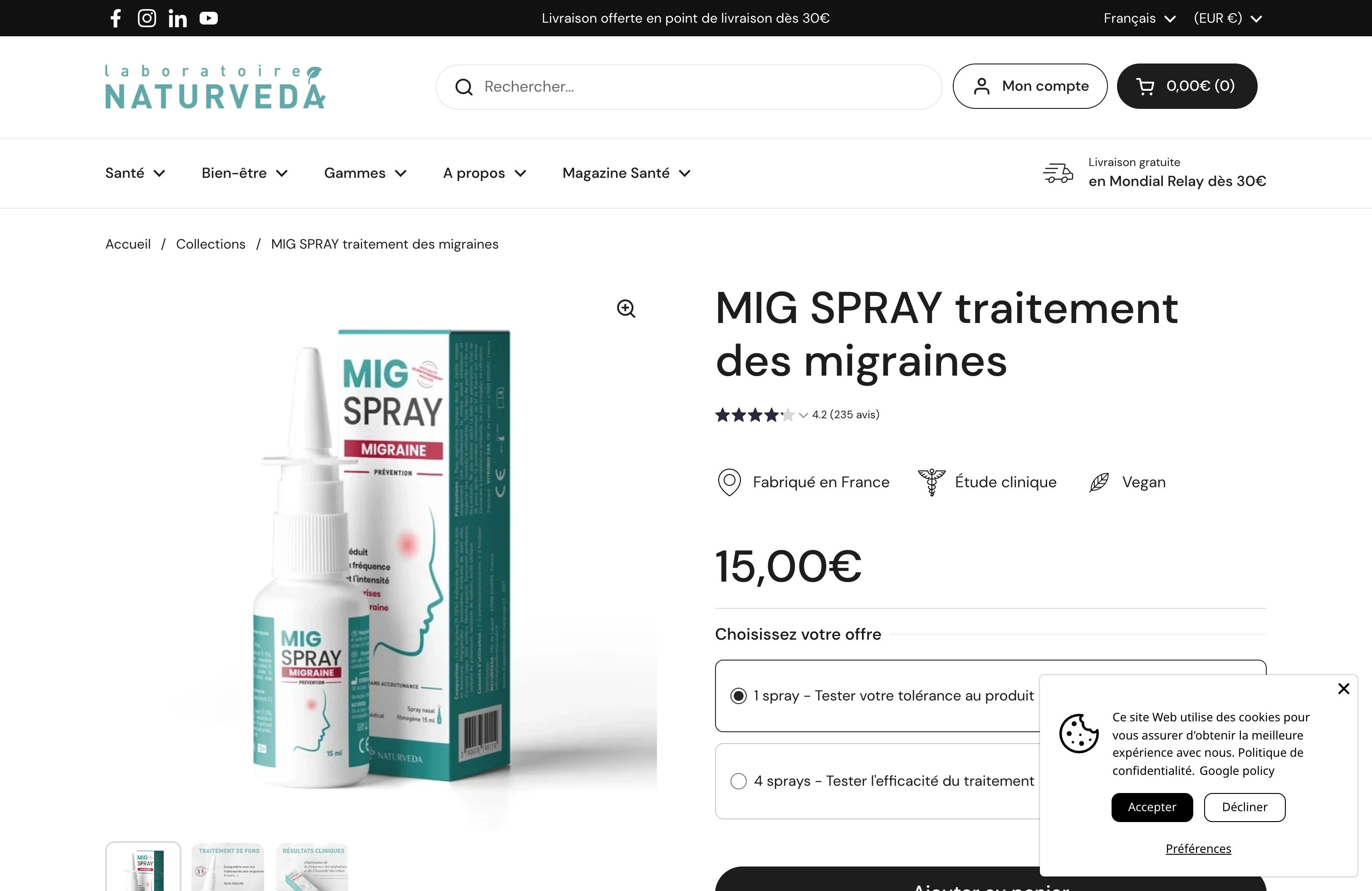 Naturveda screenshot 3