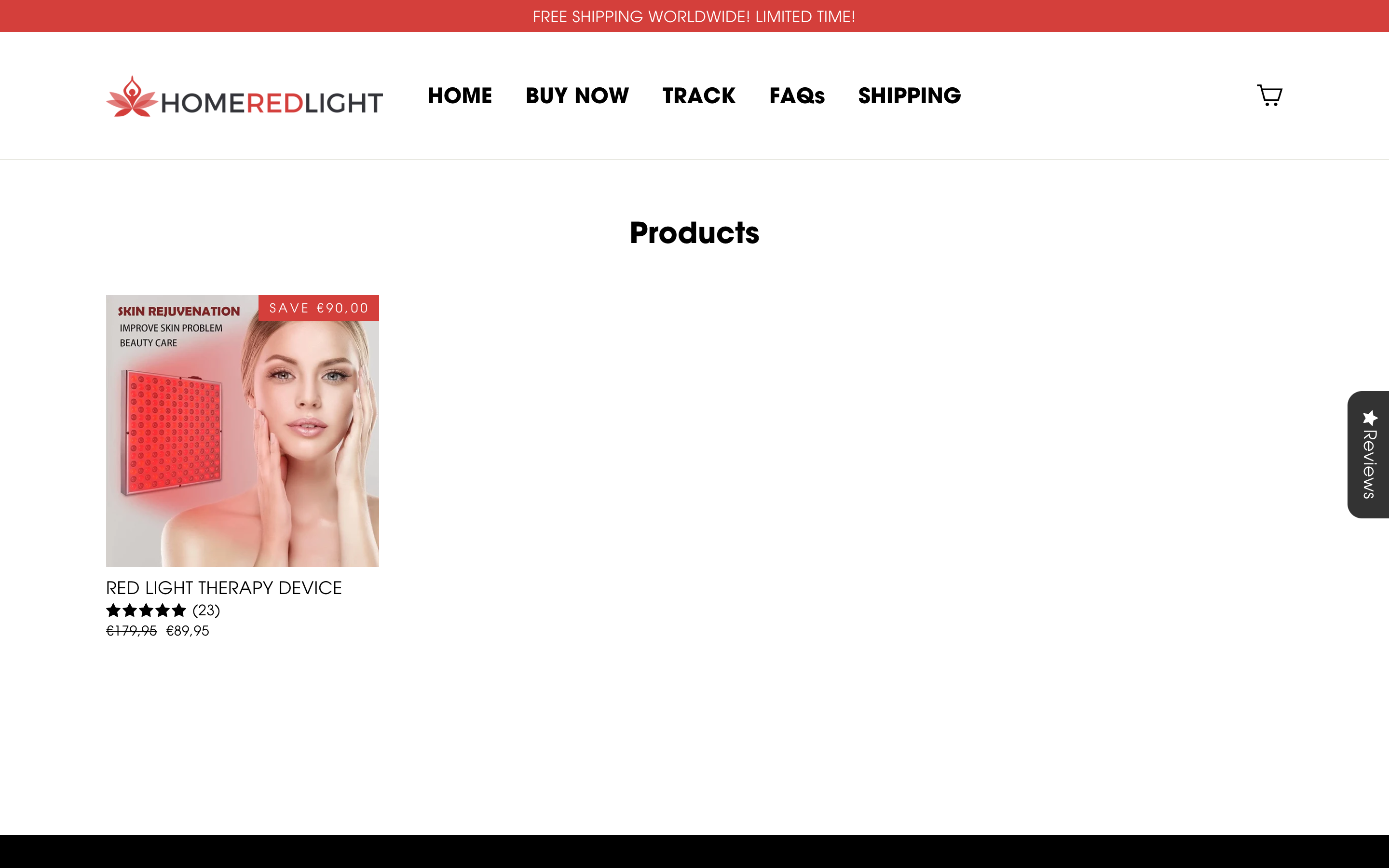 Home Red Light - Red Light Therapy Devices screenshot