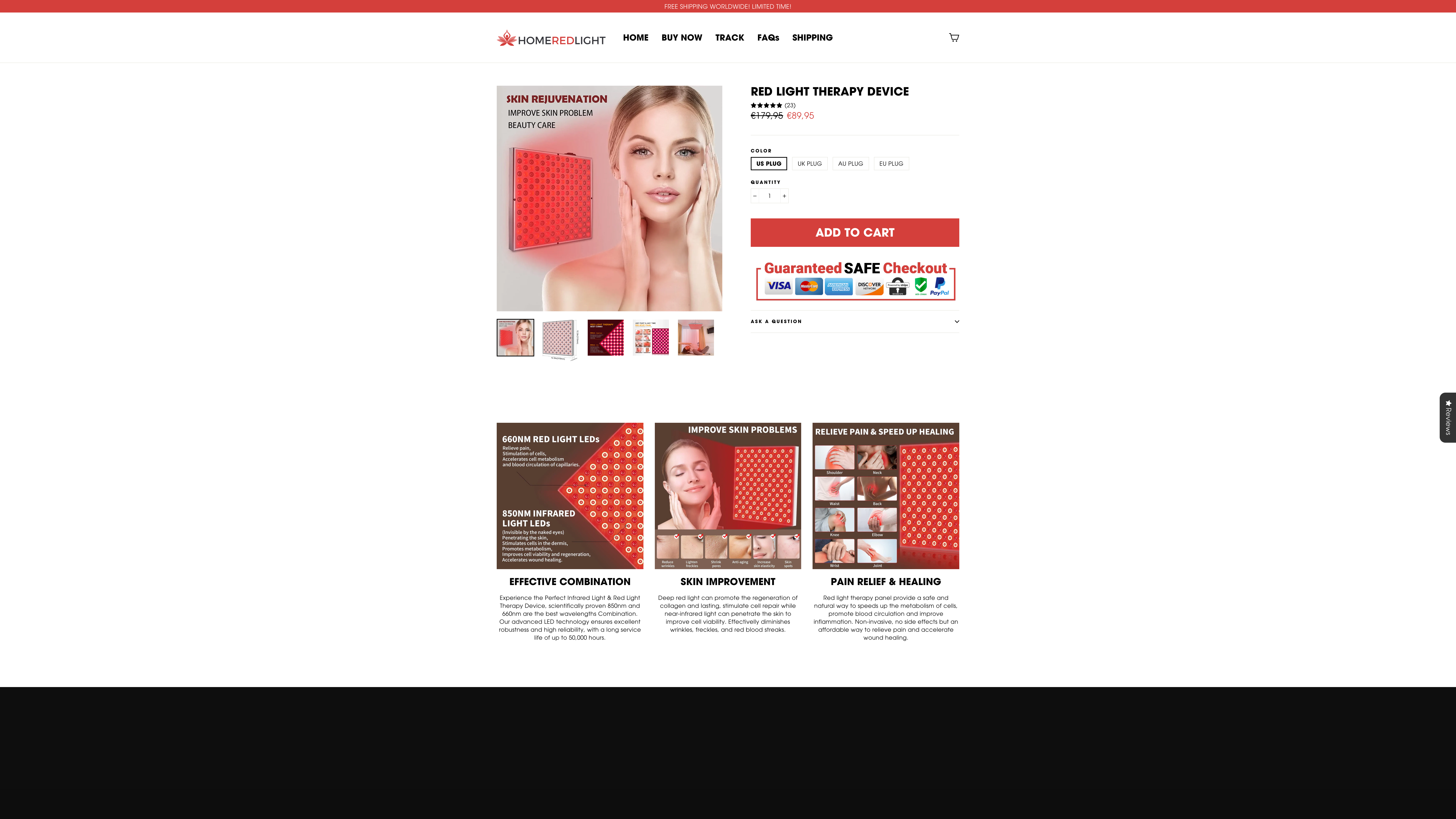 Home Red Light - Red Light Therapy Devices screenshot 3