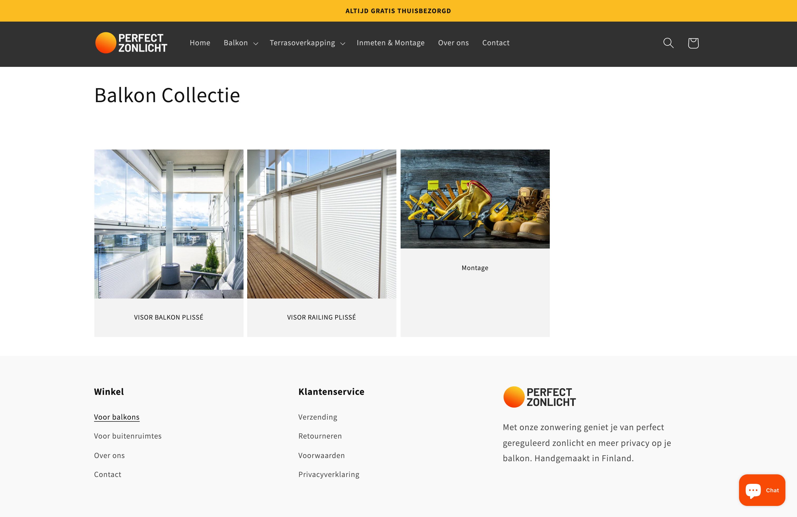 Perfect Zonlicht | Exclusieve Zonweringen voor Balkons