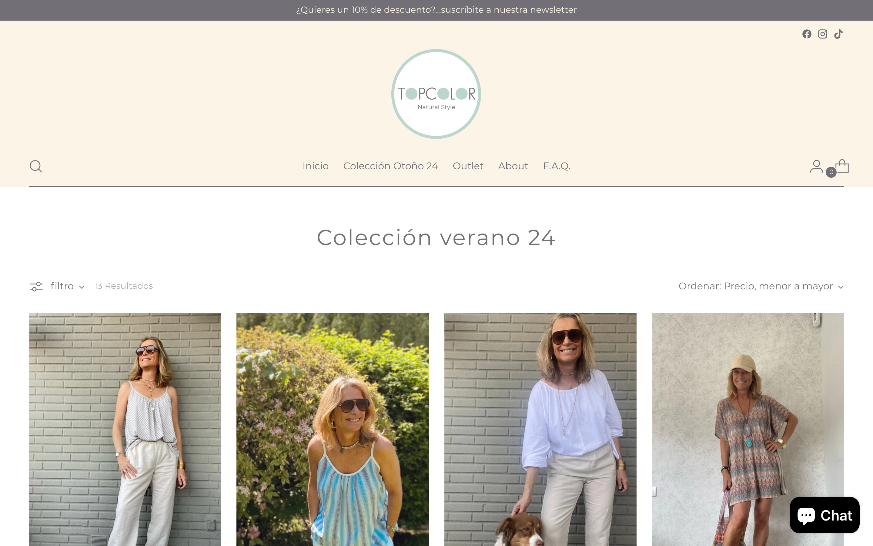 TOPCOLOR BRAND screenshot