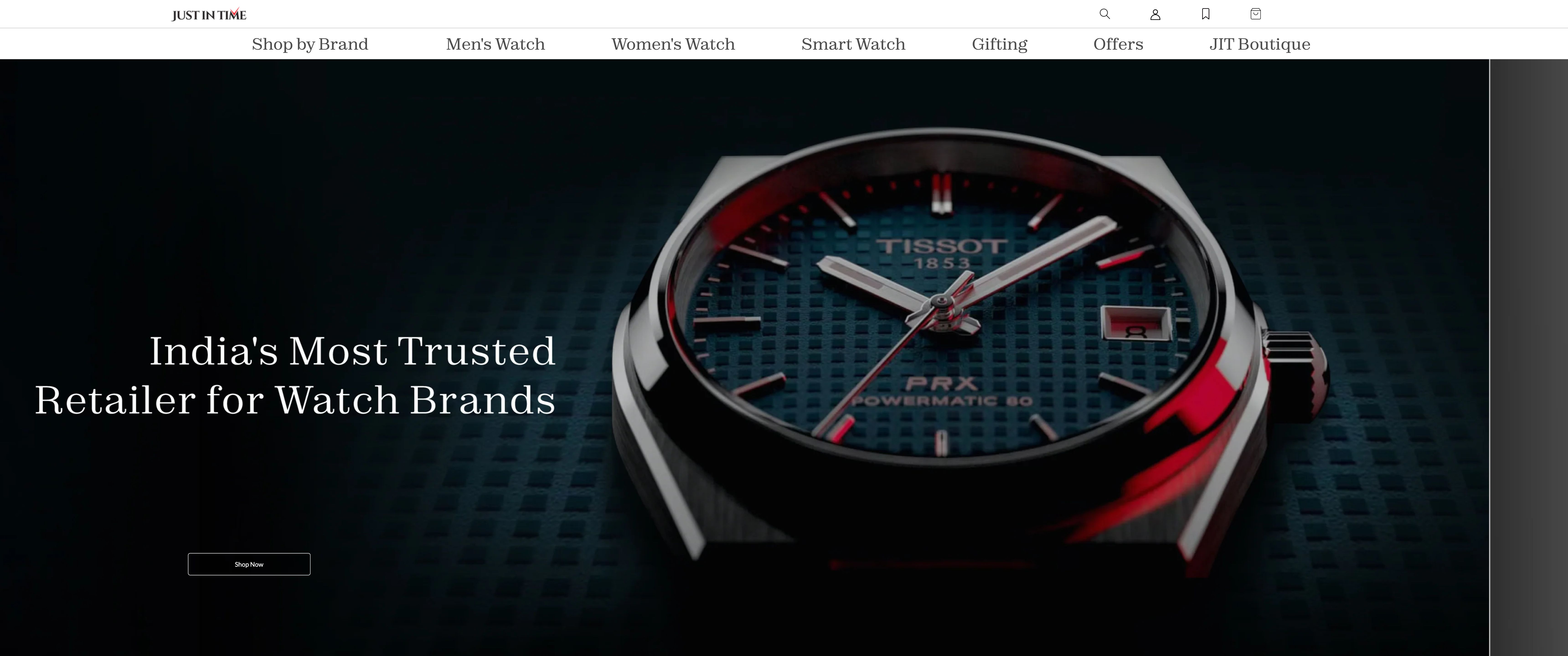 Just In Time Watches: Digital transformation and launch screenshot 5