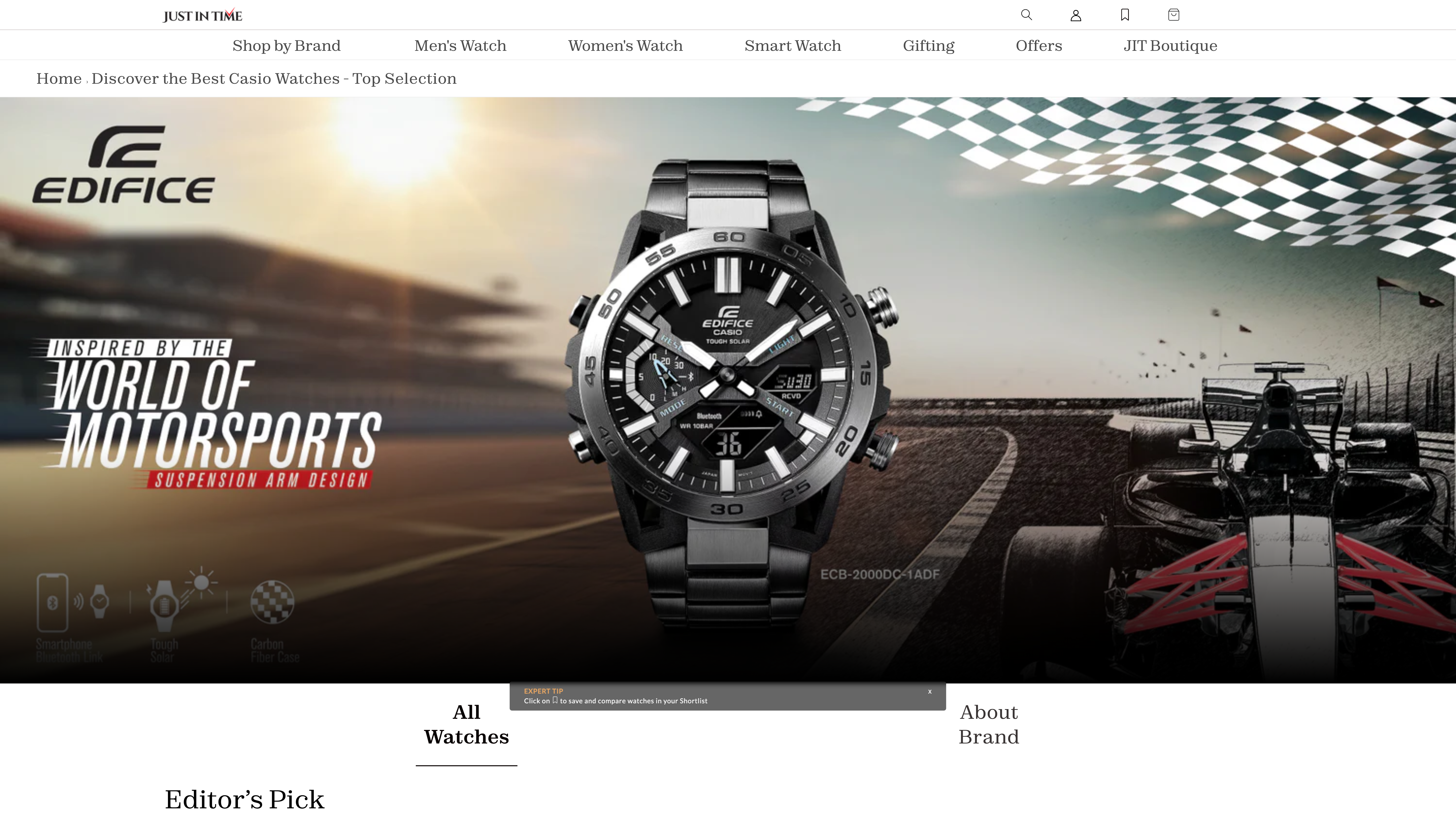 Just In Time Watches: Digital transformation and launch screenshot 3