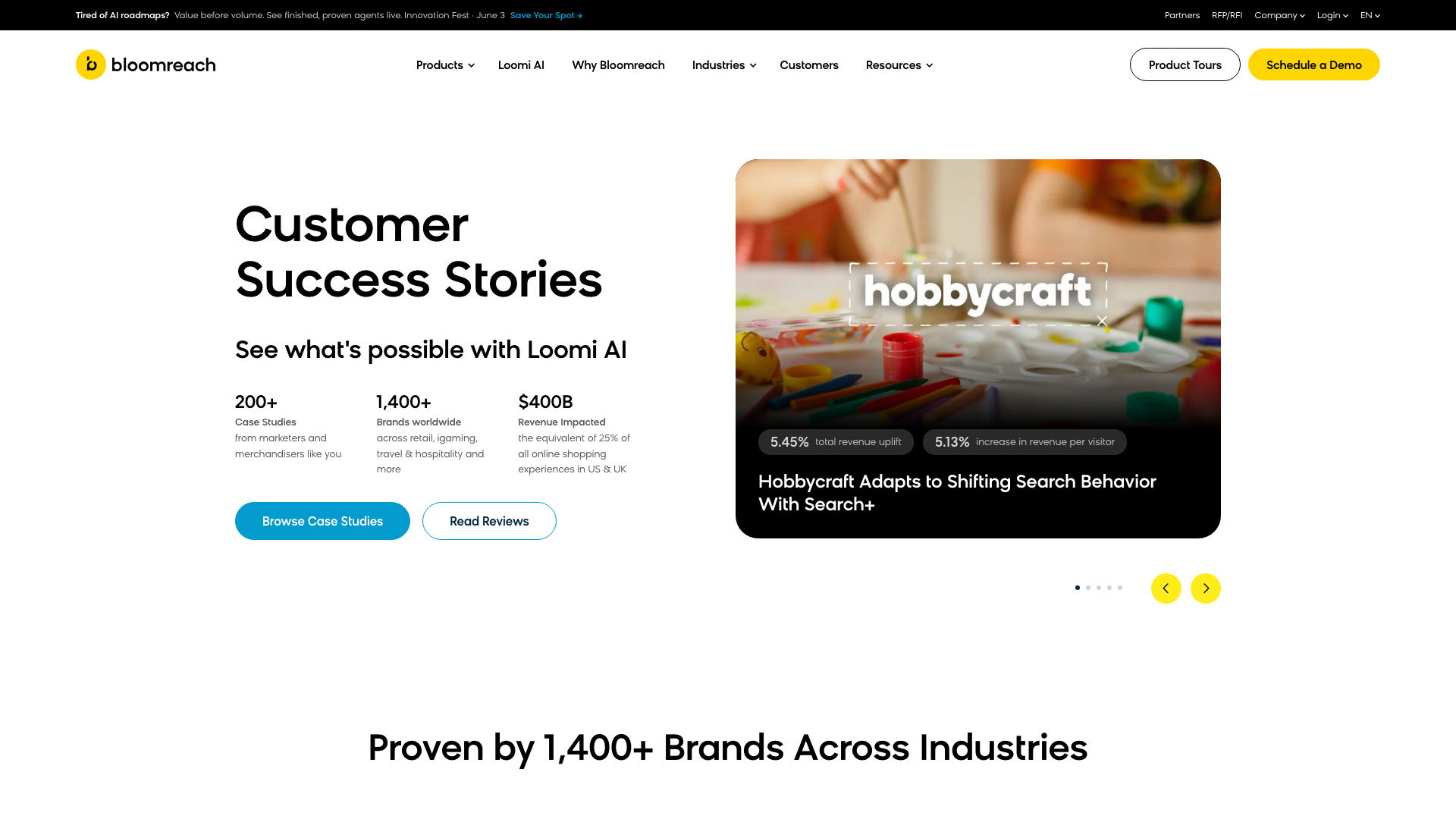 Bloomreach Case Studies