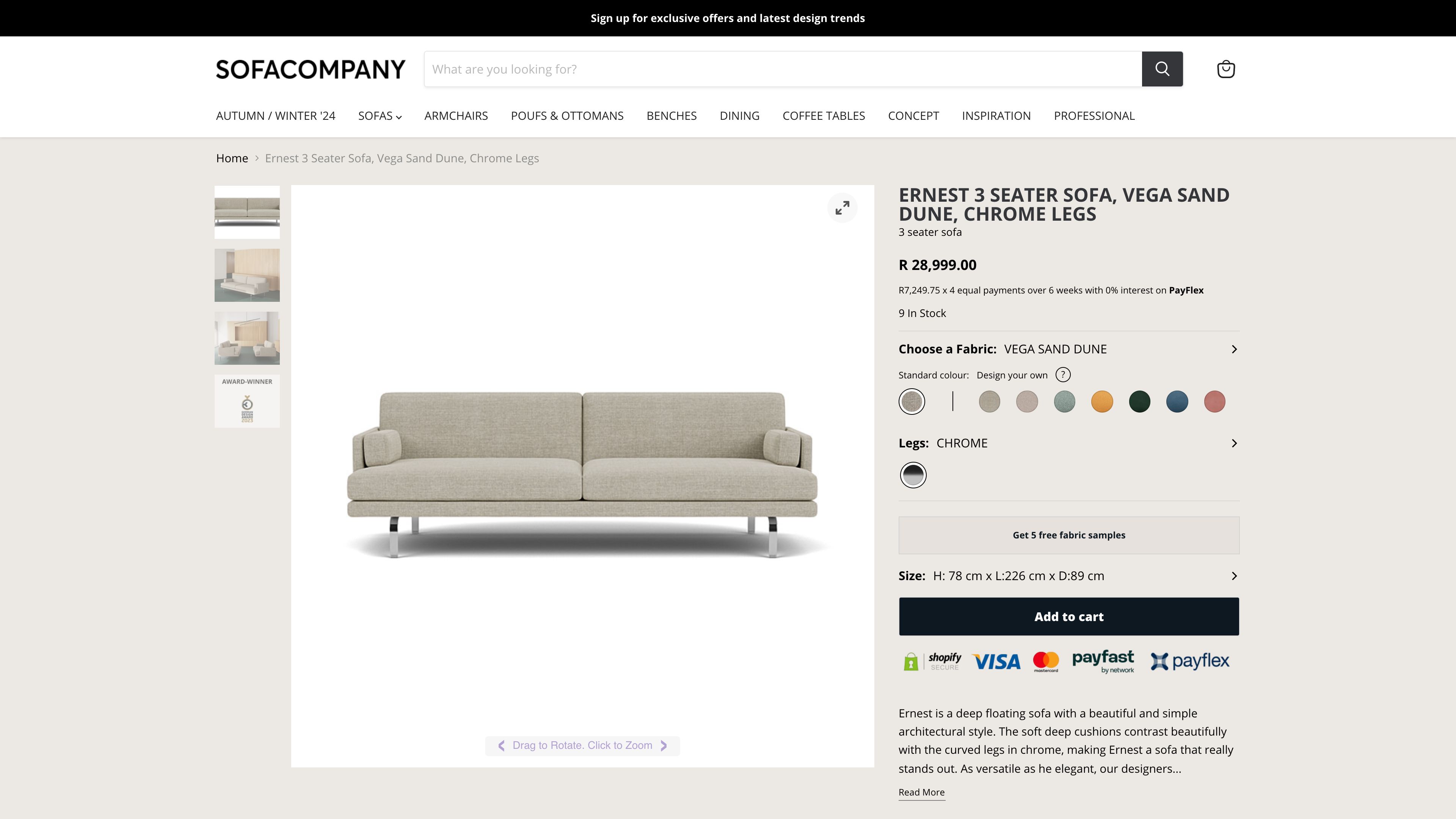 Sofa Company screenshot 4