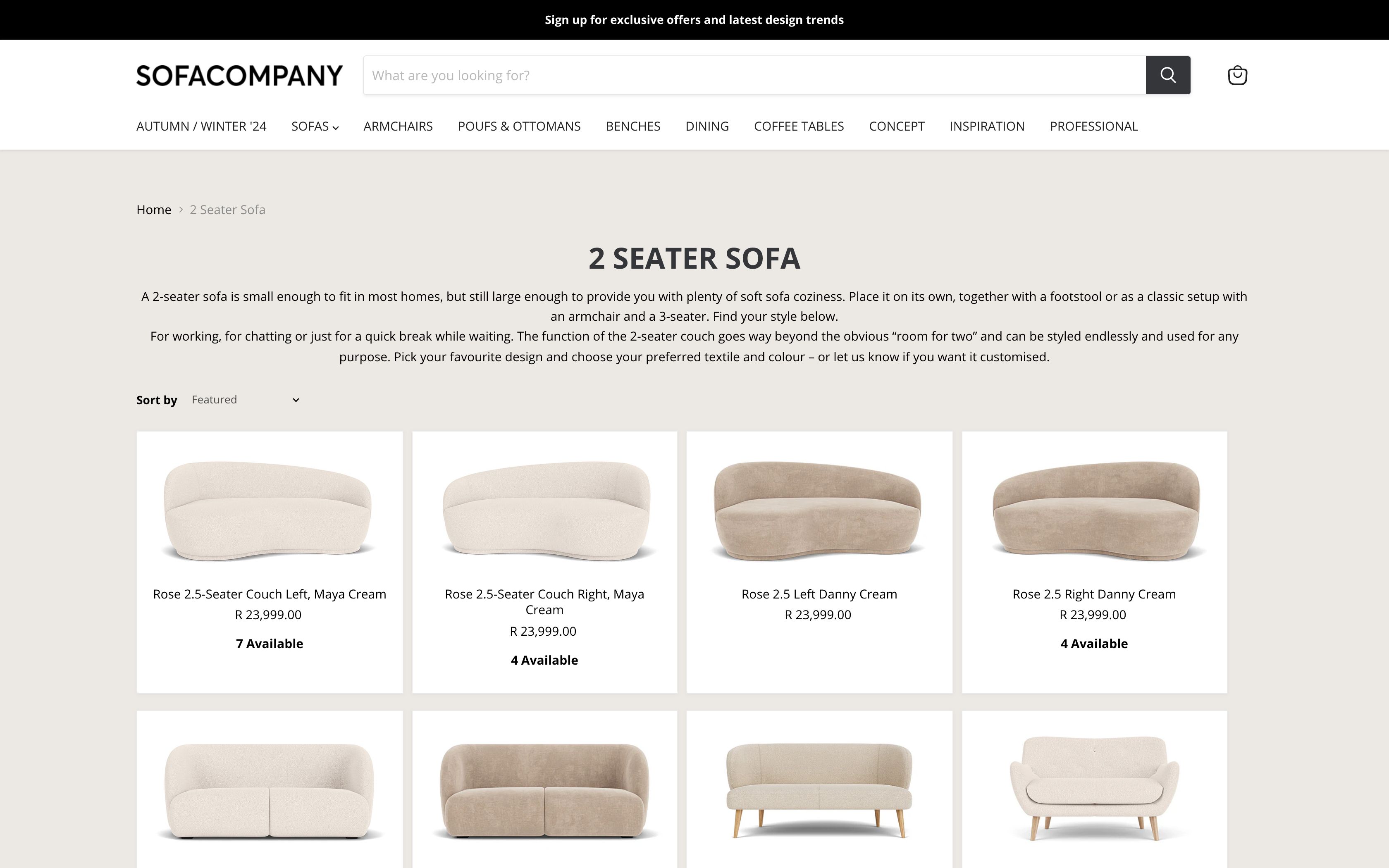 Sofa Company screenshot 3