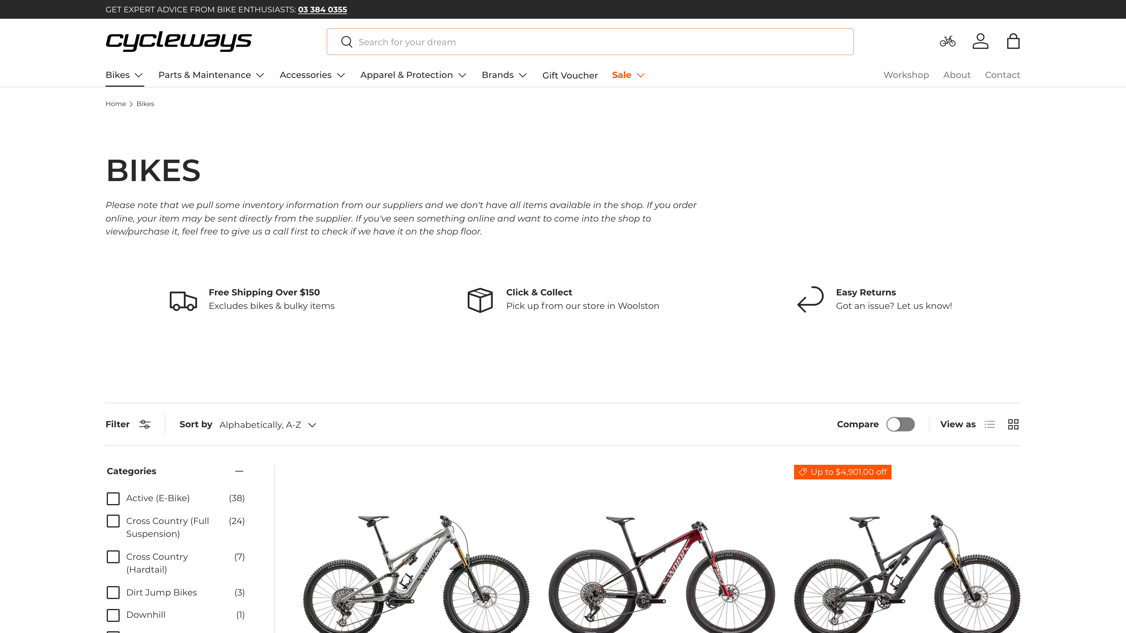 Cycleways screenshot