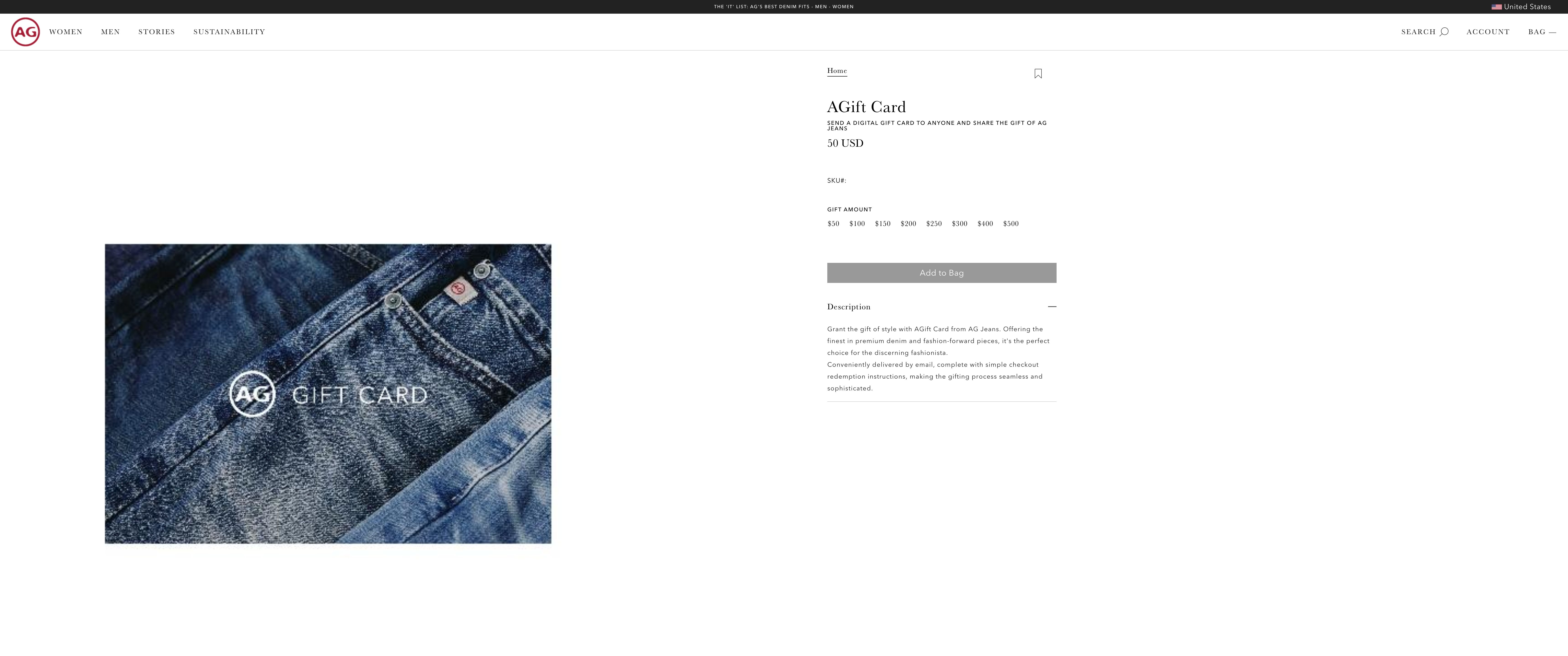 AG Jeans Migration and Custom Theme Build