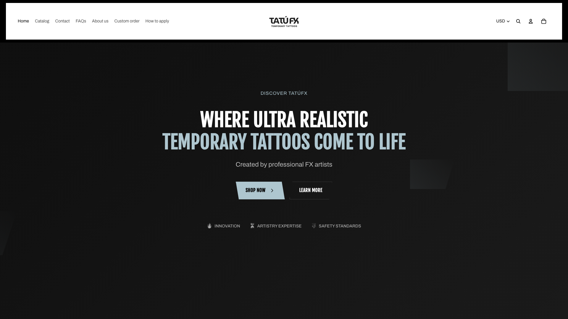 TIENDA DE TATUAJES - TATÚFX