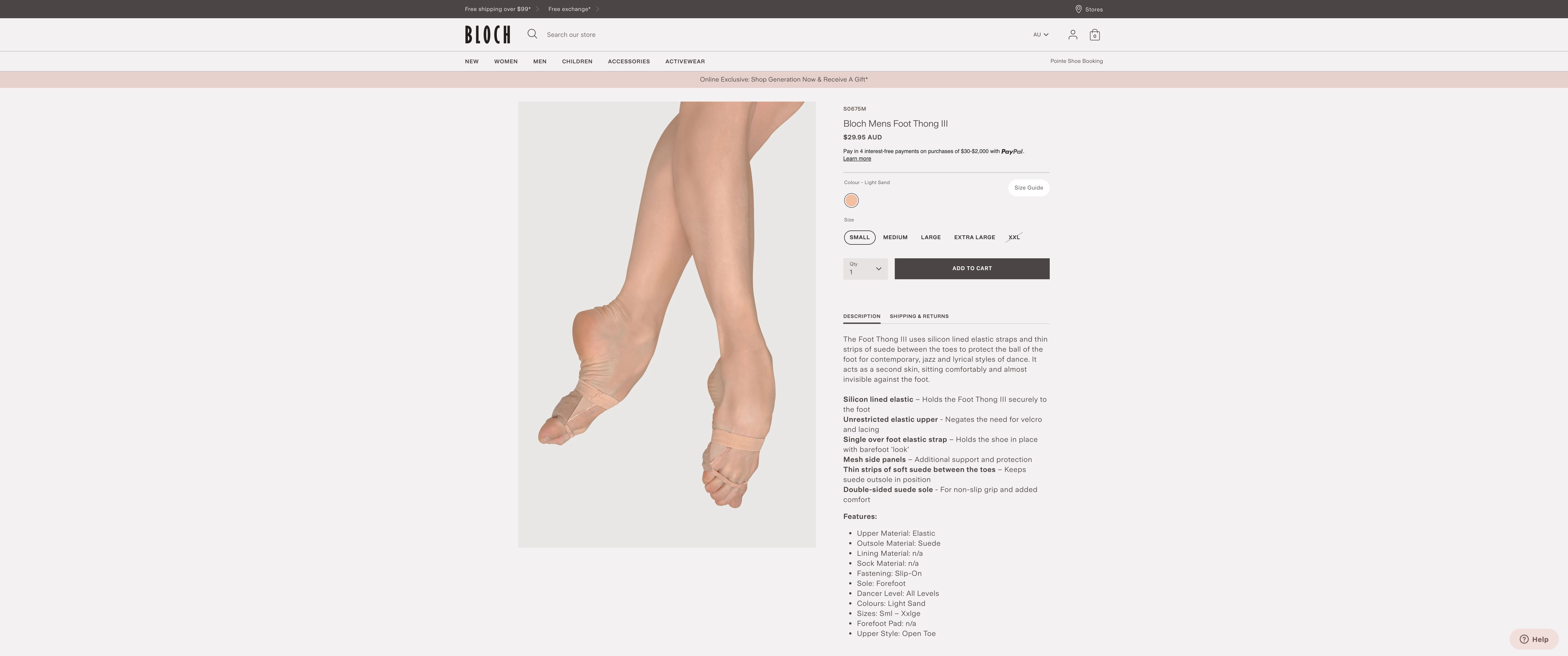 Bloch Australia screenshot 4