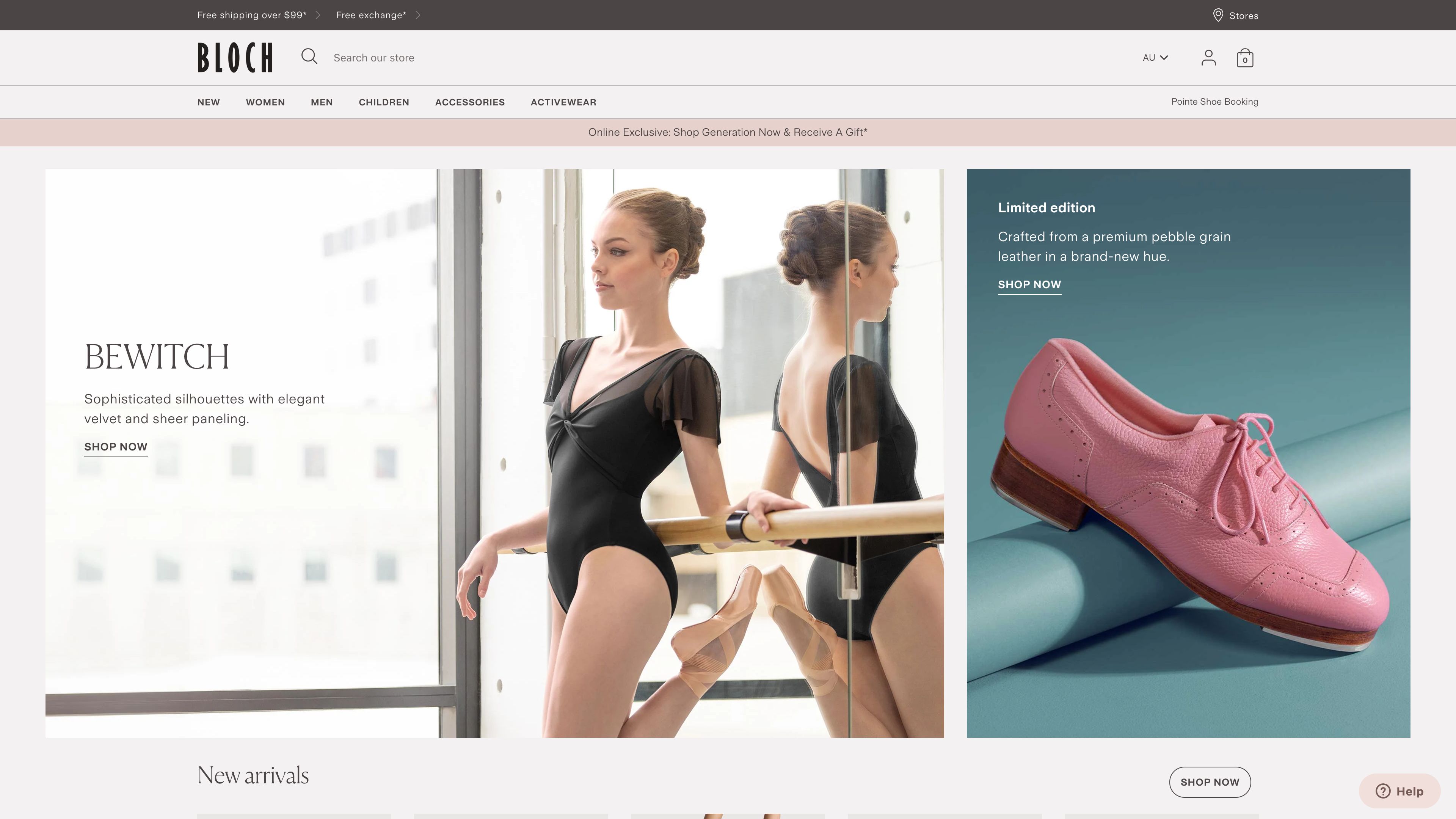 Bloch Australia screenshot 6