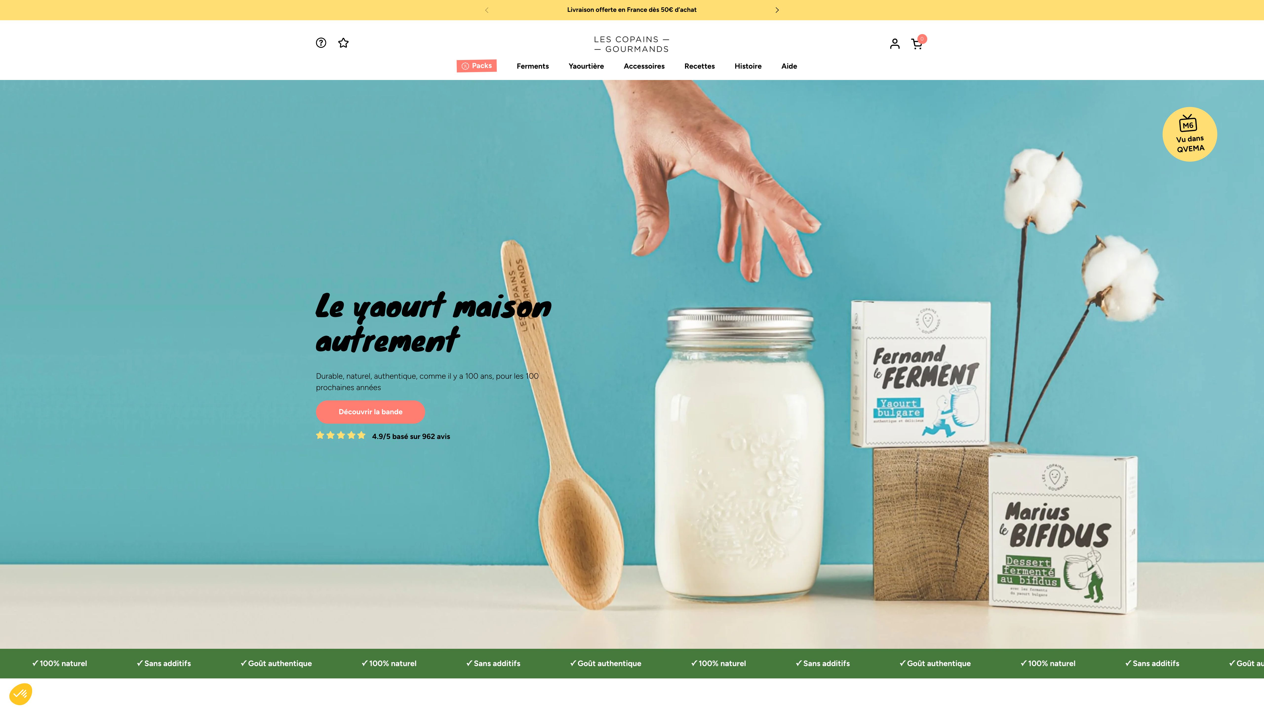 Les Copains Gourmands - Refonte et Omnisend screenshot 6