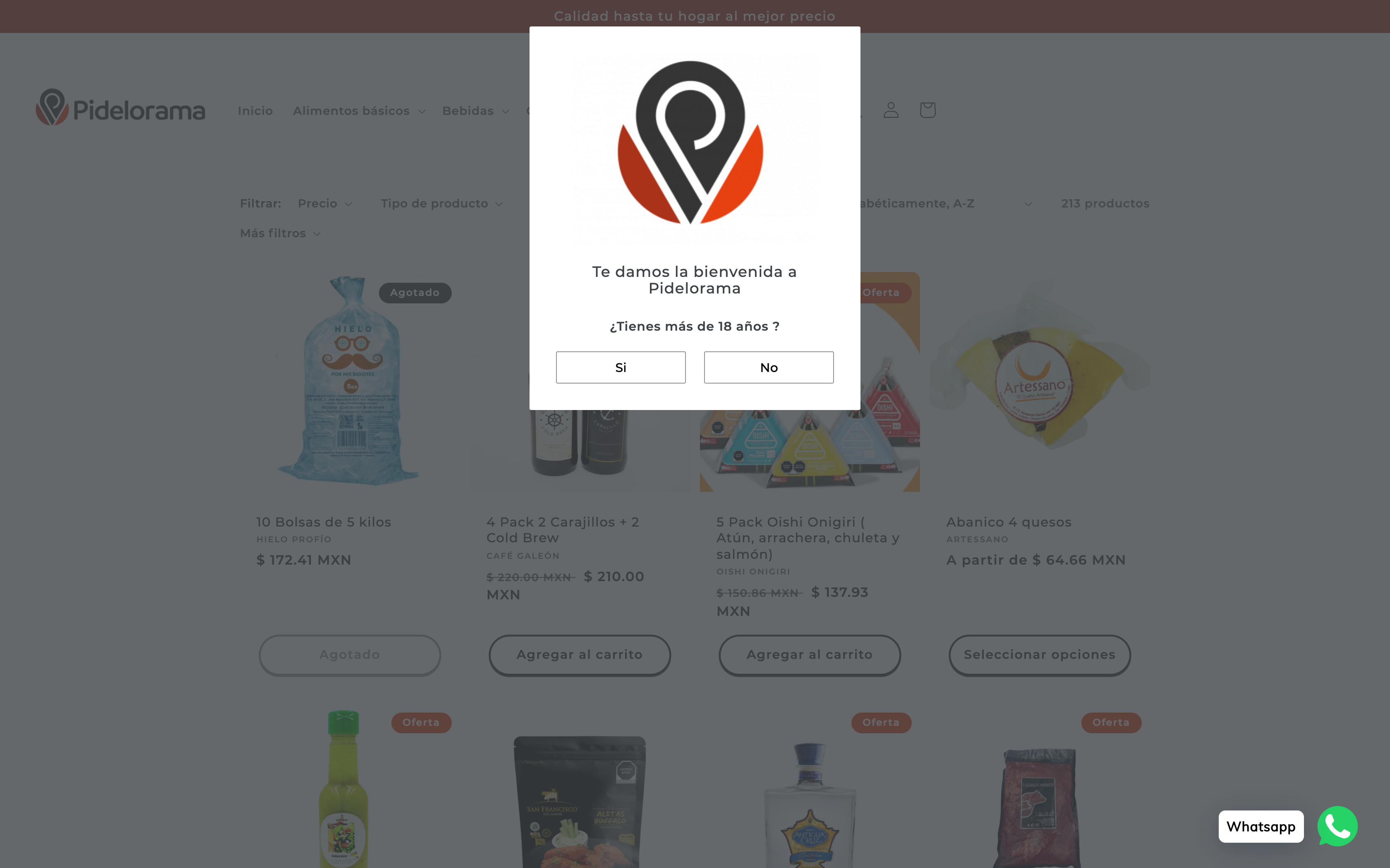 Pidelorama Market Place de alimentos y bebidas  screenshot 2