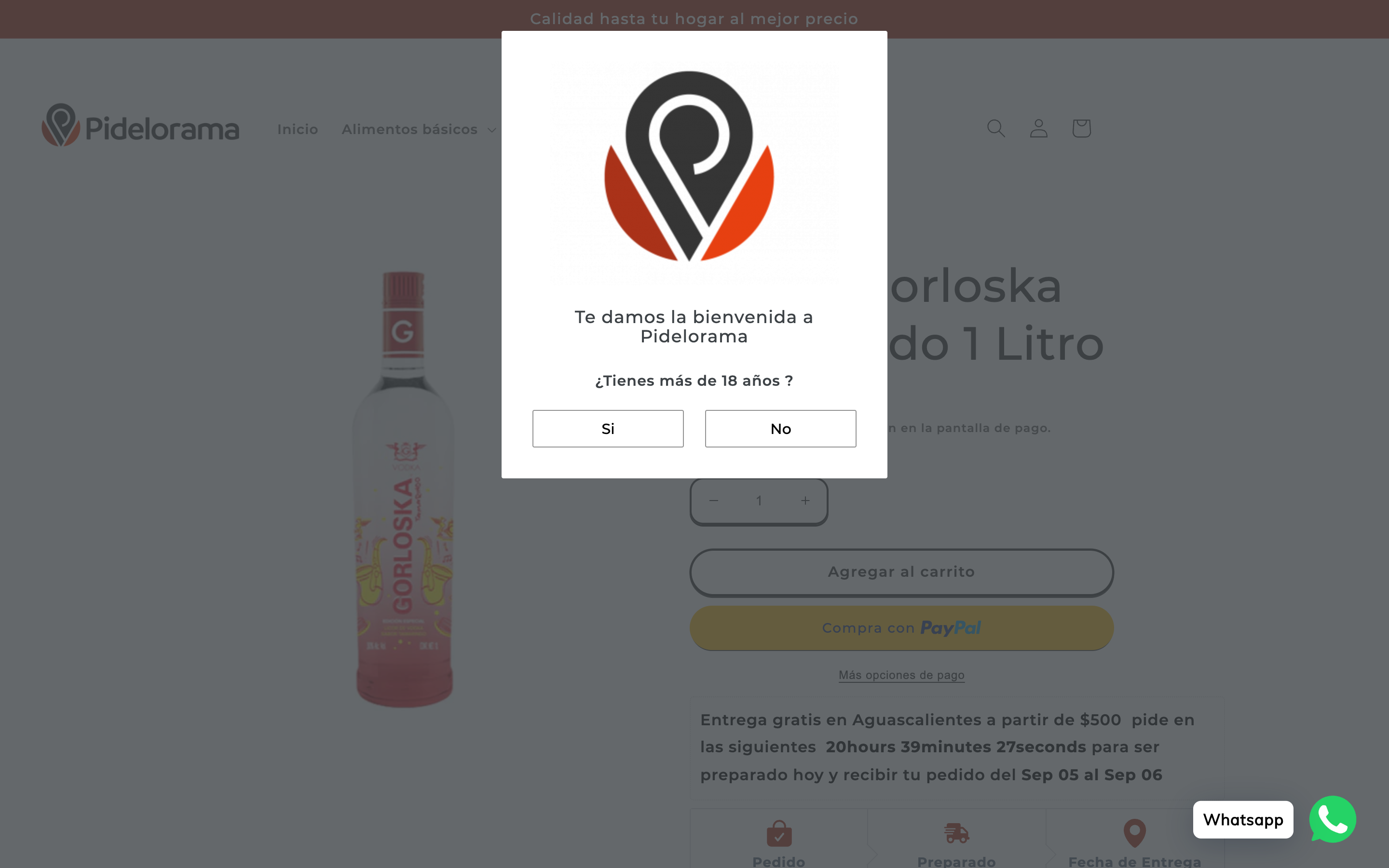 Pidelorama Market Place de alimentos y bebidas  screenshot 5