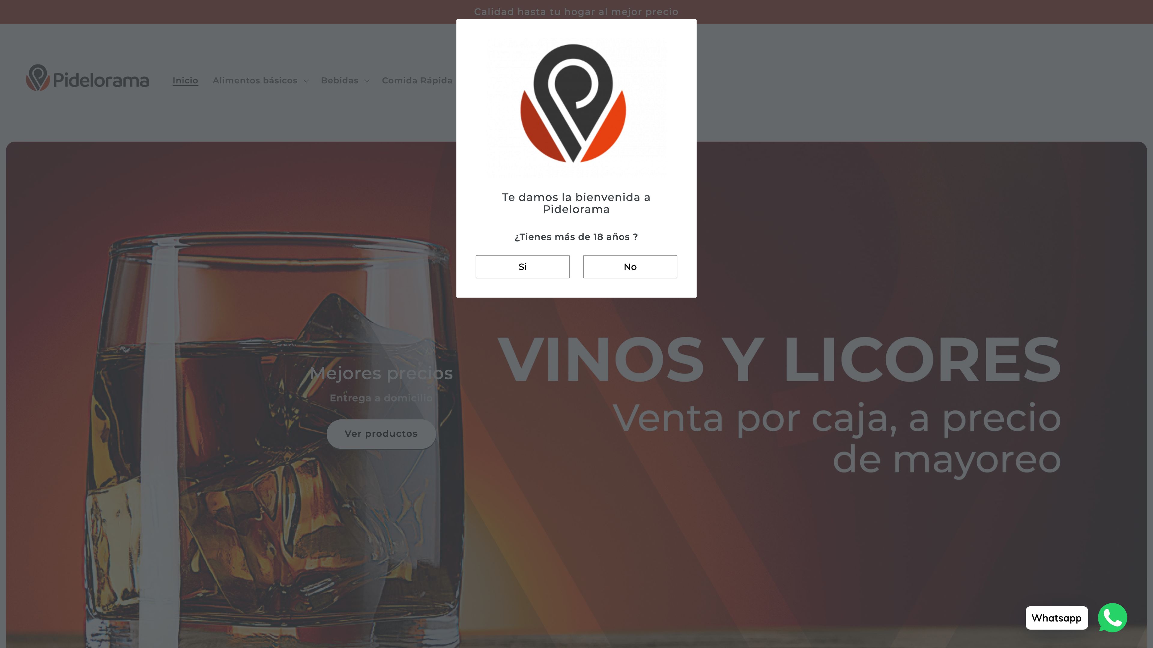 Pidelorama Market Place de alimentos y bebidas  screenshot