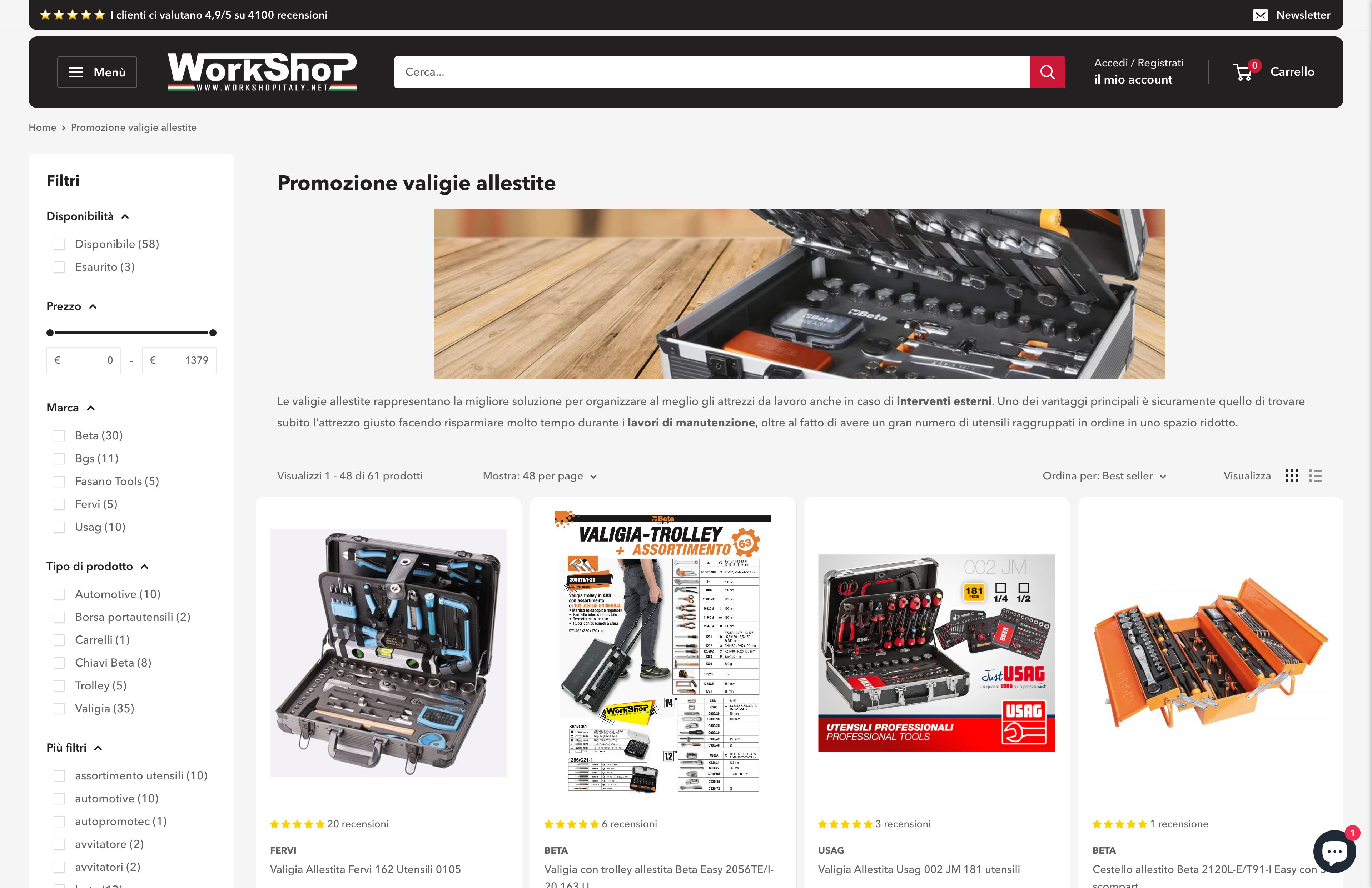 Workshop Italy screenshot 2