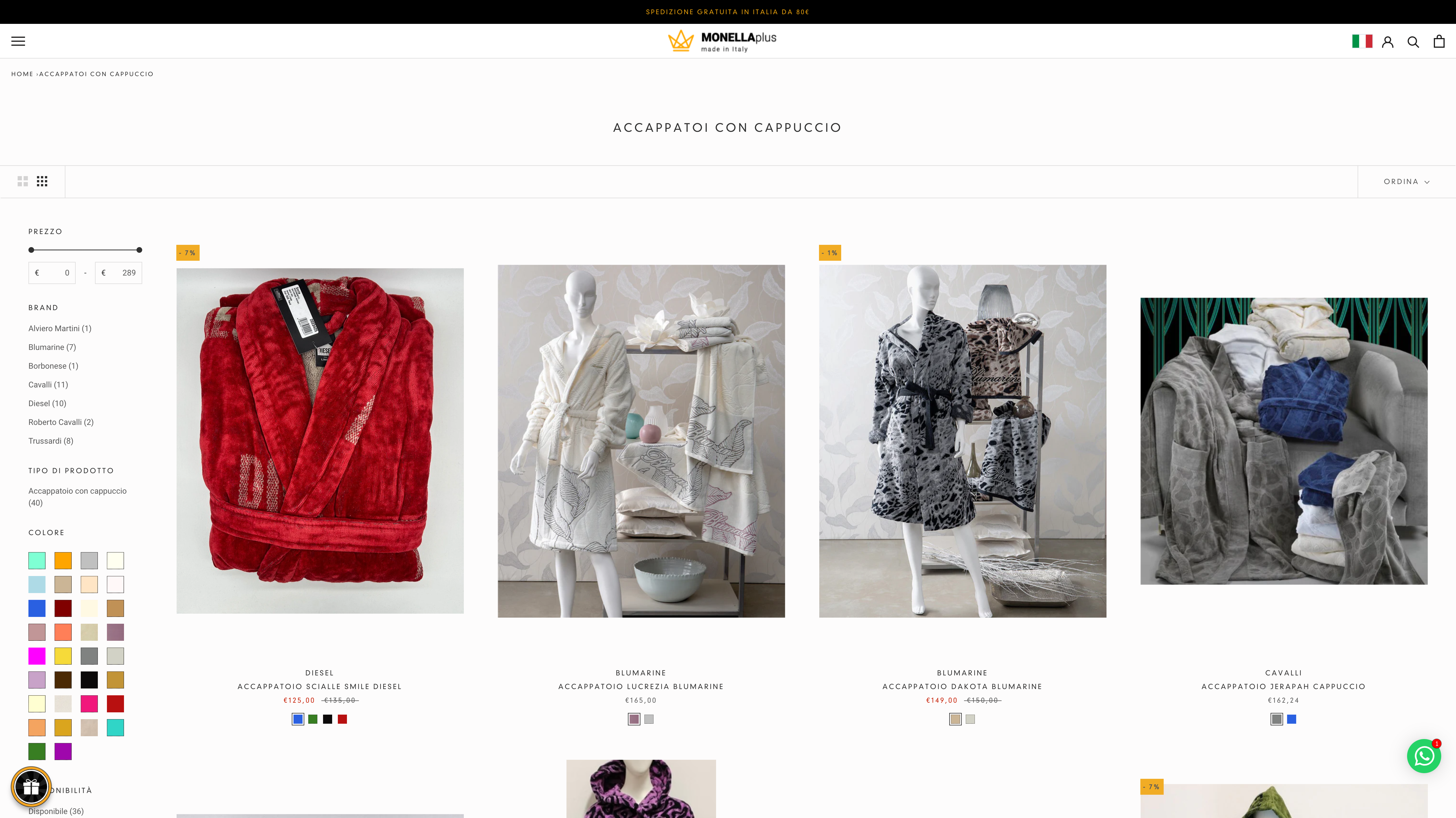 Complete shop with exclusive design for Italian clothes brand screenshot 5