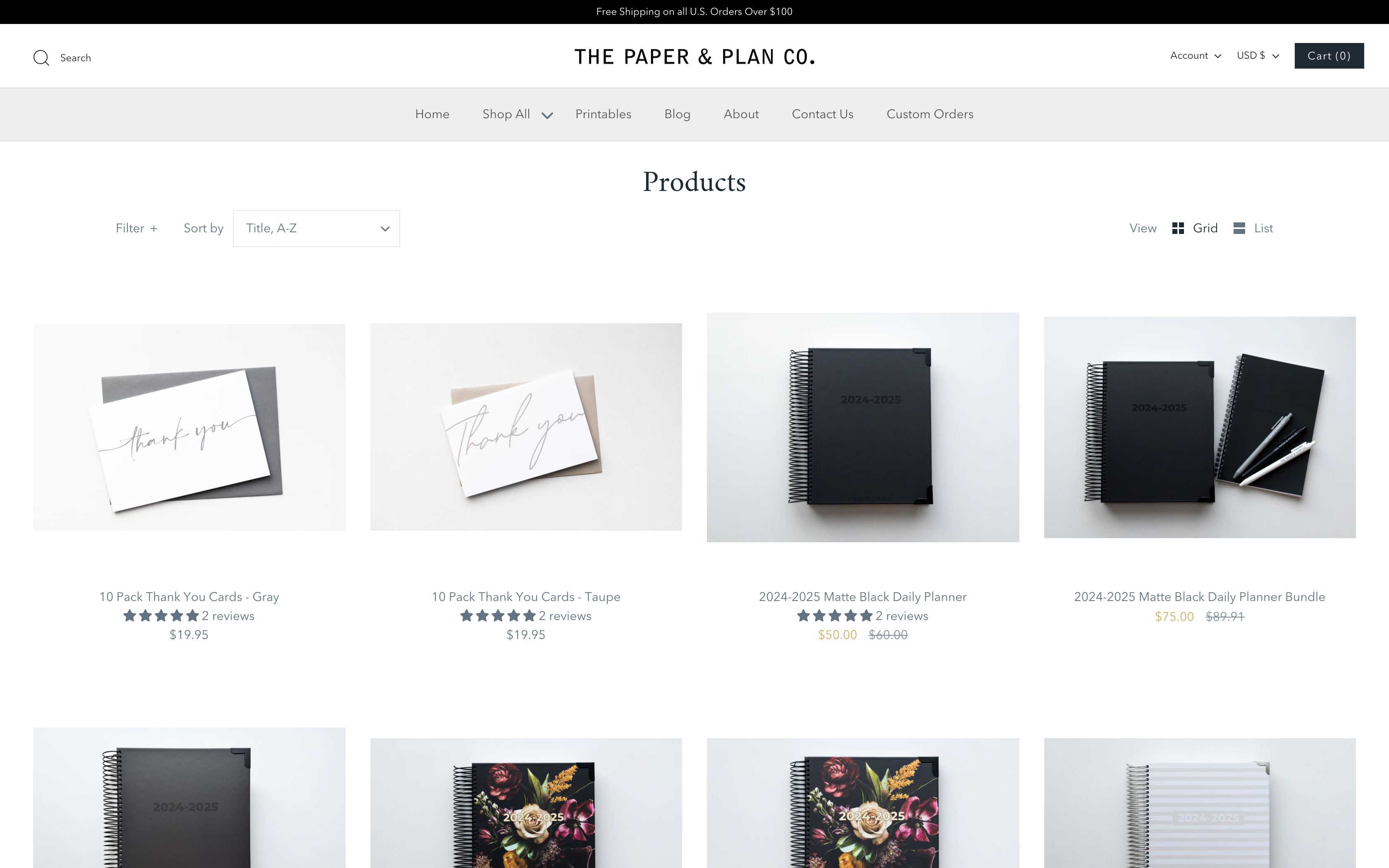 The Paper & Plan Co - Paper & Stationary Shop screenshot 3