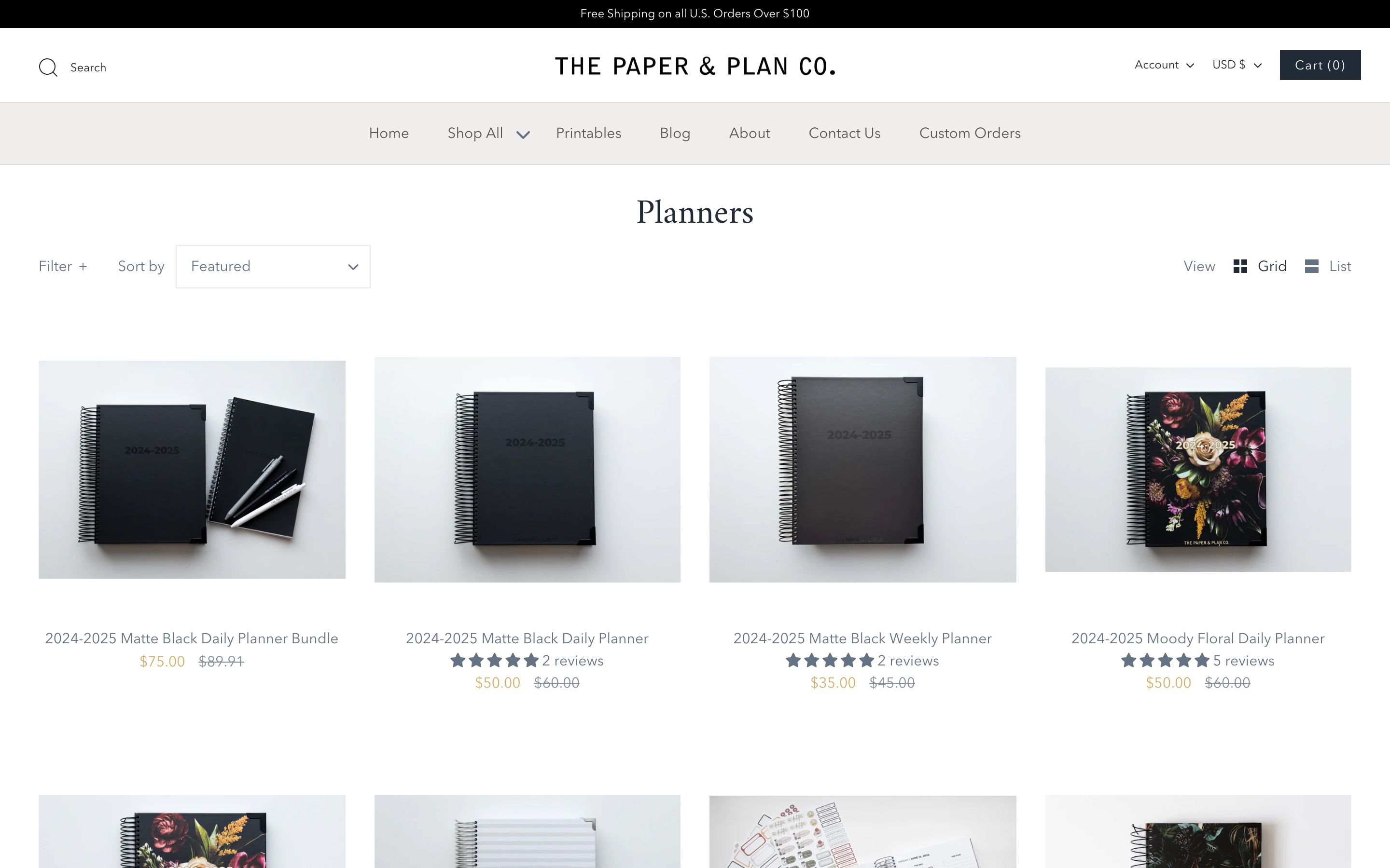 The Paper & Plan Co - Paper & Stationary Shop screenshot