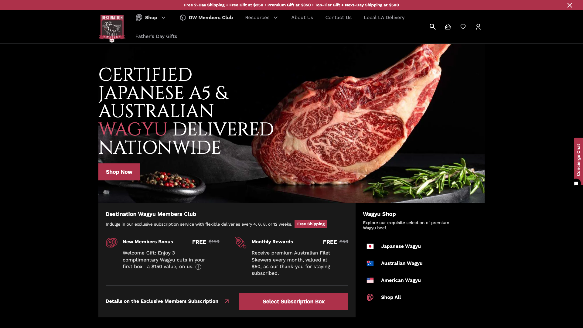 Destination Wagyu (Wagyu Beef Store)